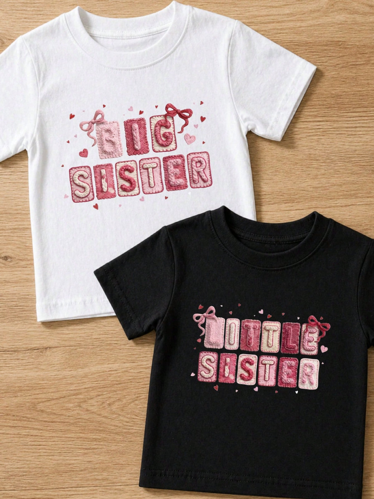 1 PC Big & Little Sister Bodysuit
