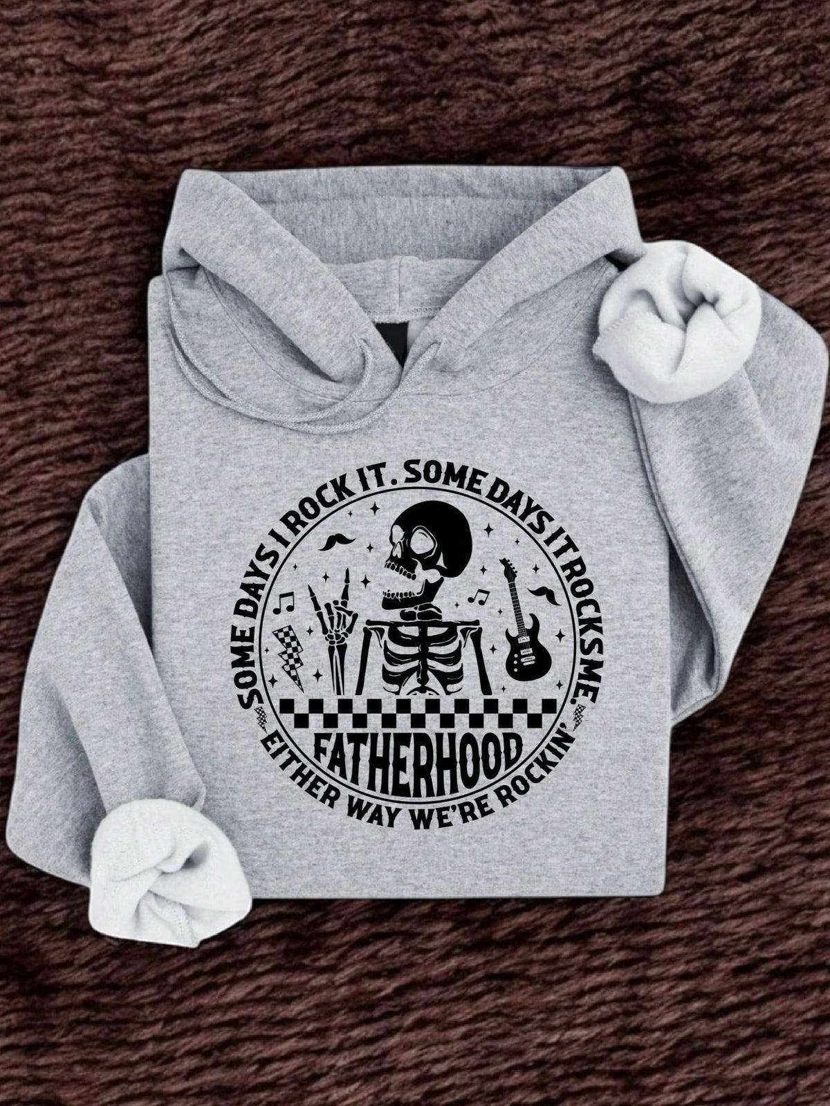 Fatherhood Rockin Hoodie