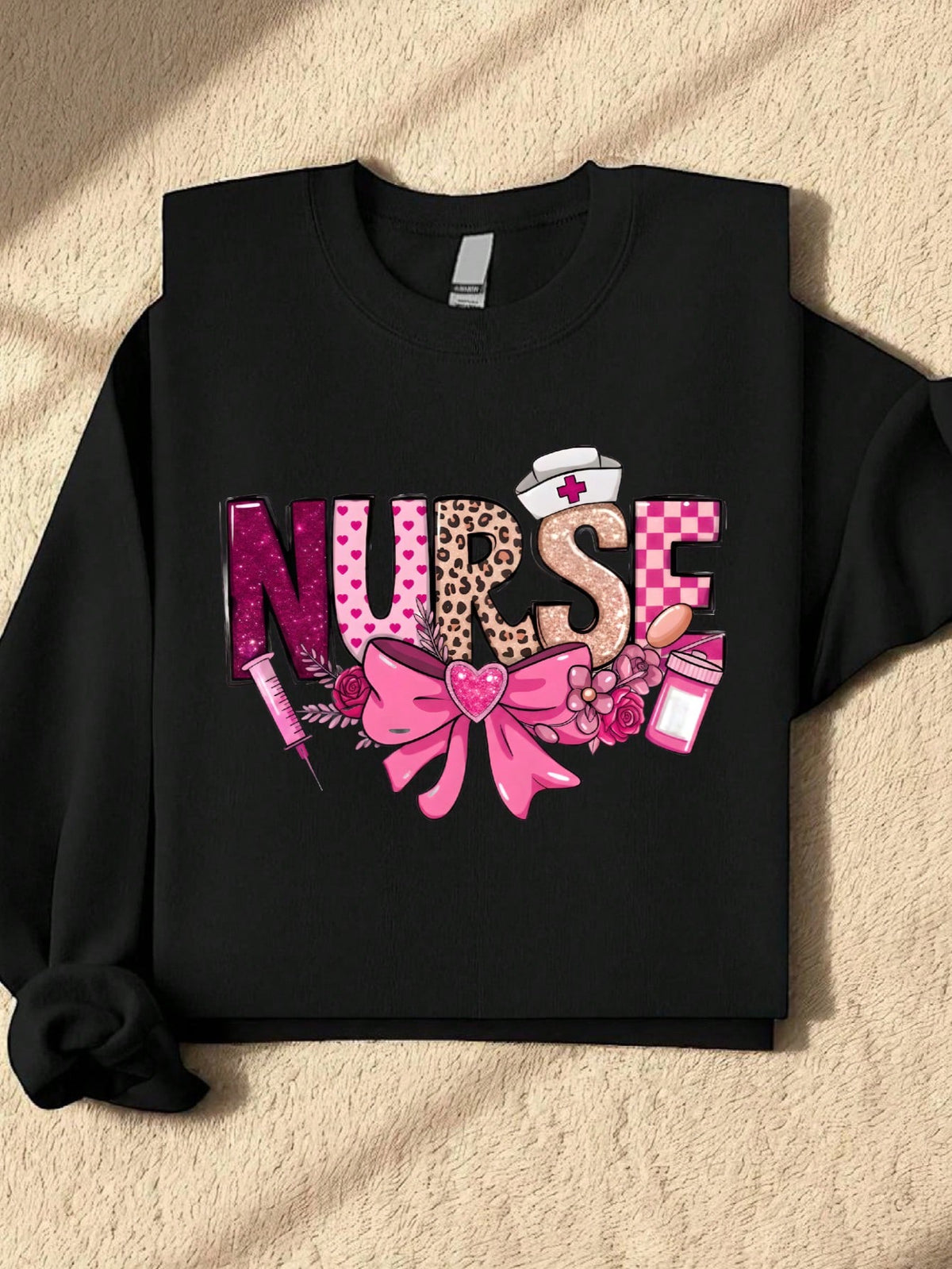 Pink Nurse Sweatshirt