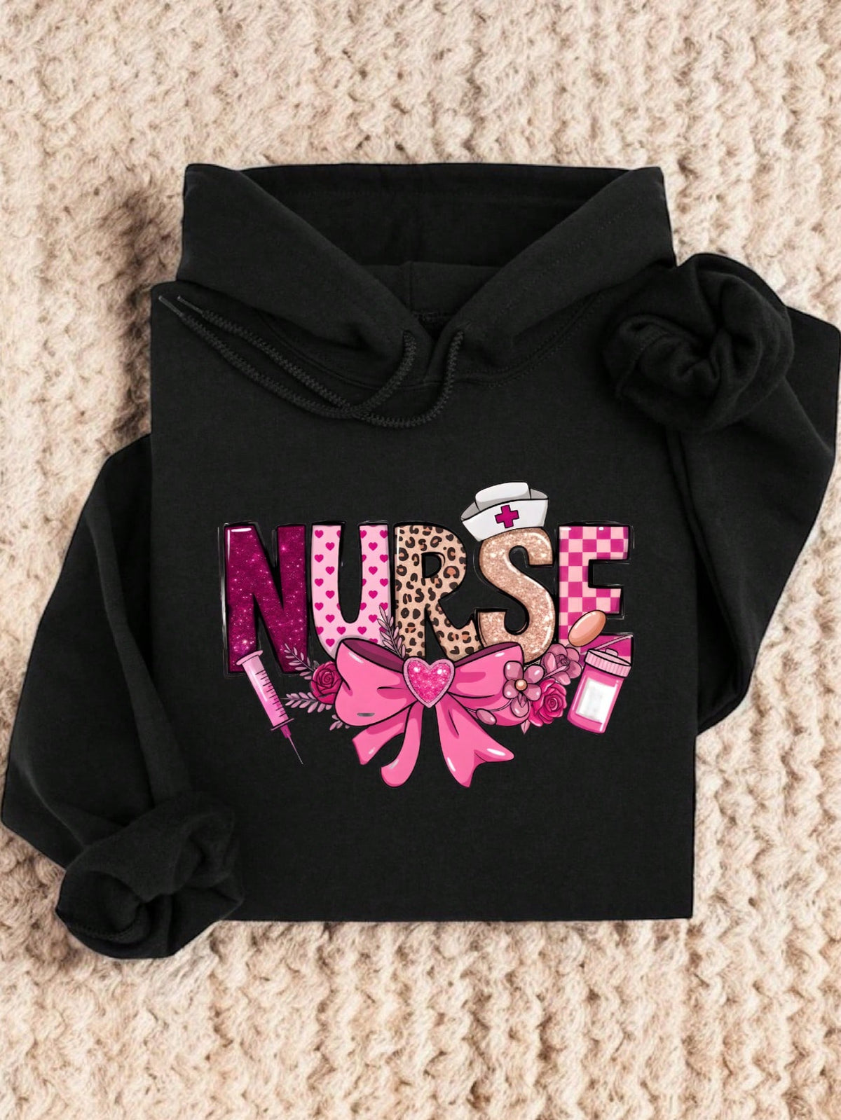 Pink Nurse Hoodie