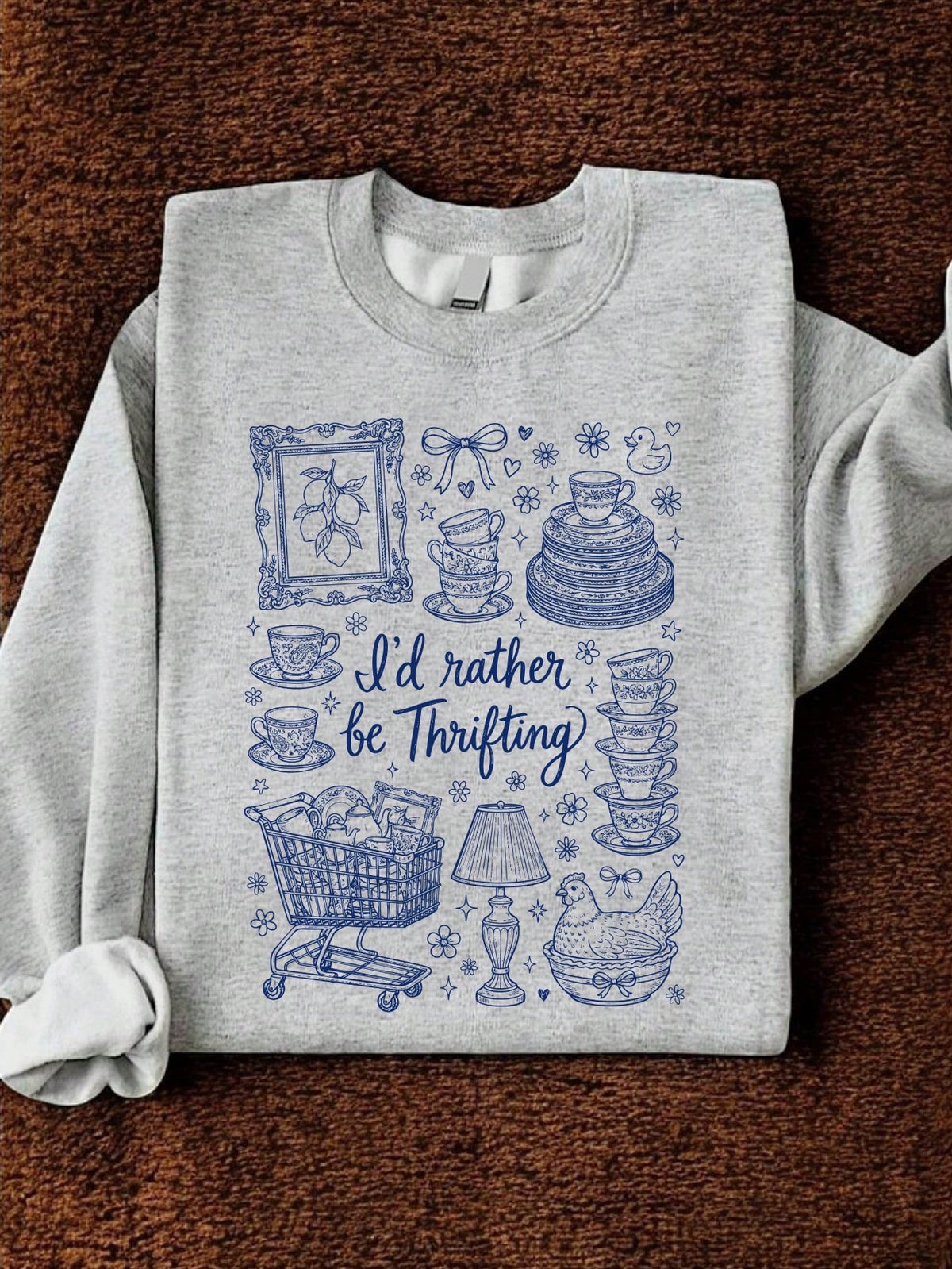 I'd Rather Be Thrifiting Sweatshirt