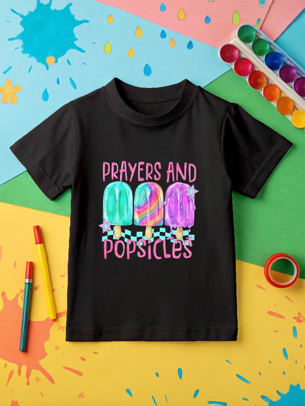 Prayers And Popsicle Kids Sweatshirt