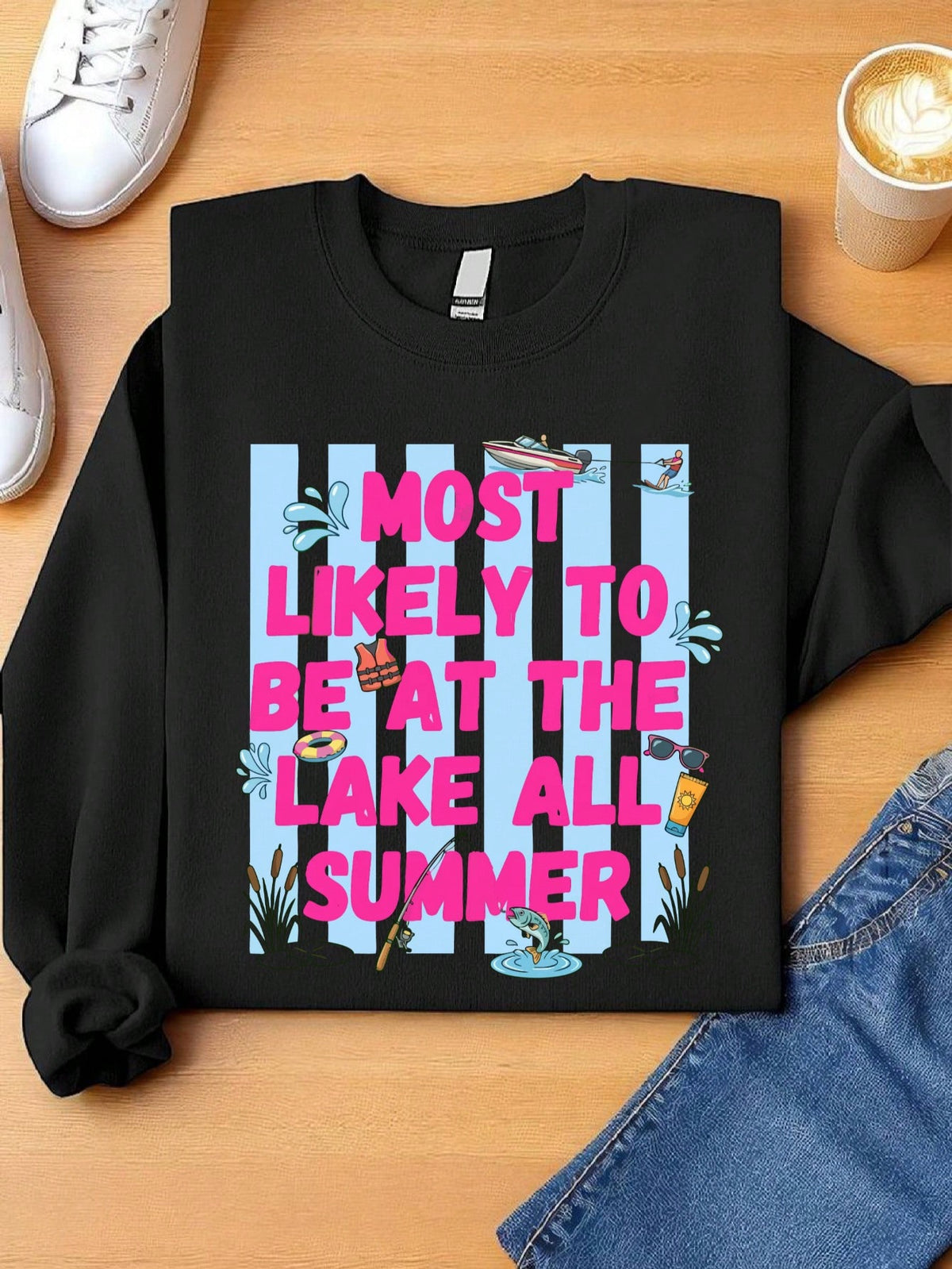 Most Likely To Be At The Lake All Summer Sweatshirt