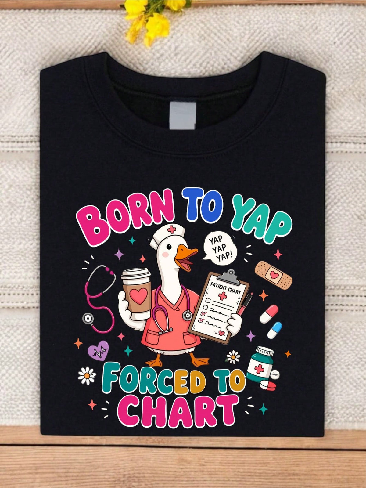 Funny Goose Nurse T-Shirt
