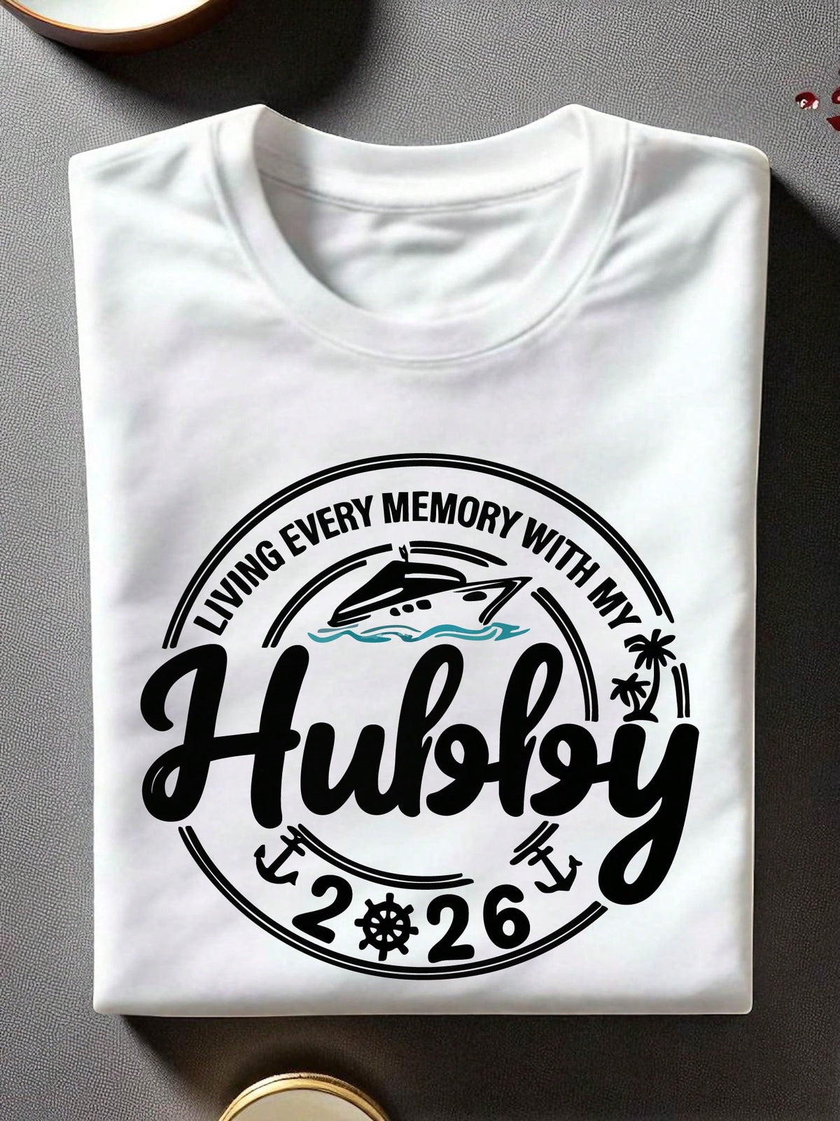1PC Living Every Memory Couple T-Shirt
