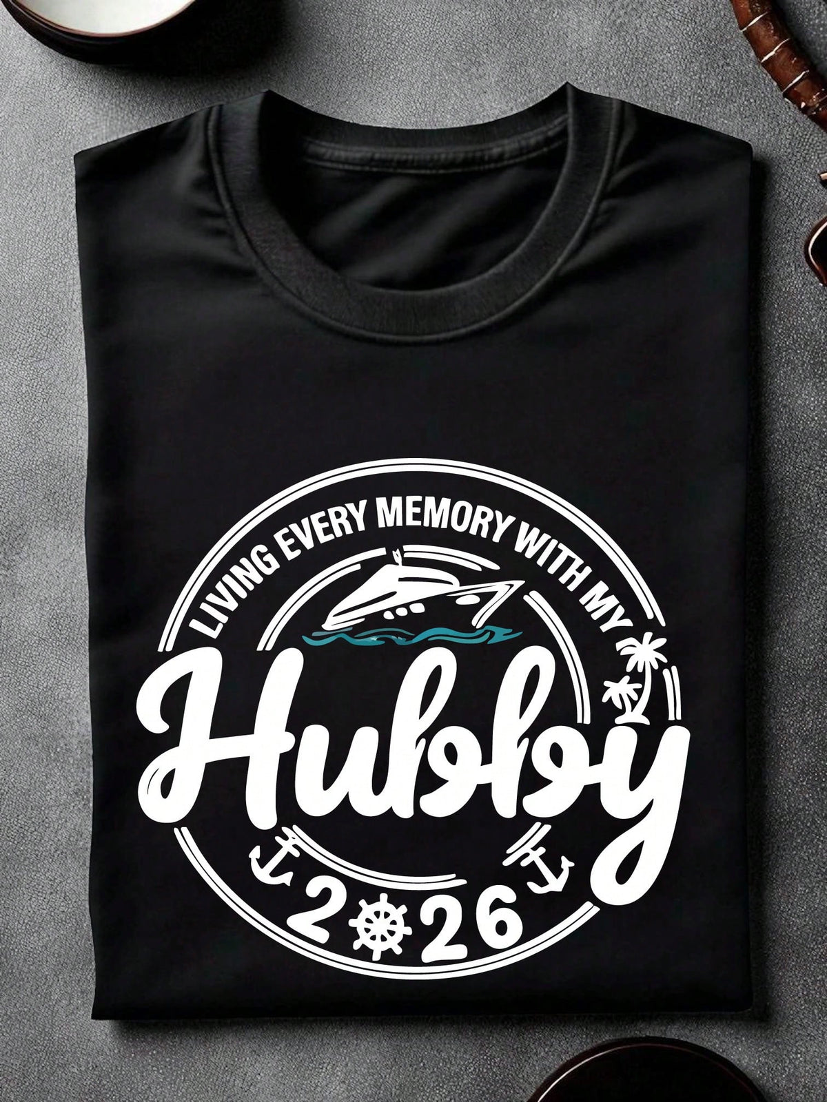 1PC Living Every Memory Couple T-Shirt