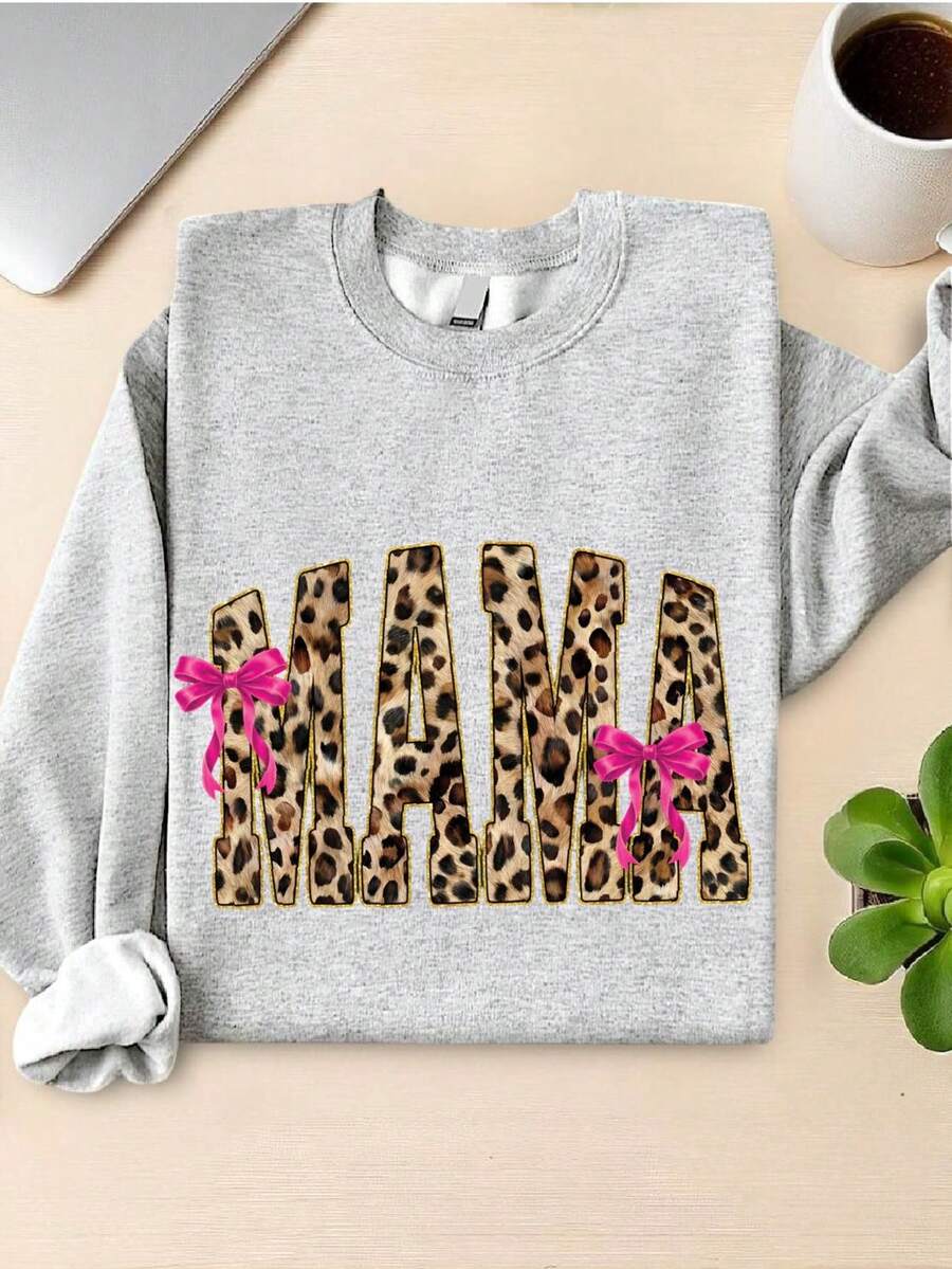 Leopard Mama Sweatshirt