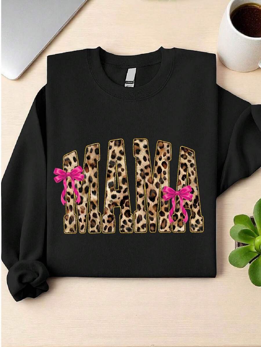 Leopard Mama Sweatshirt