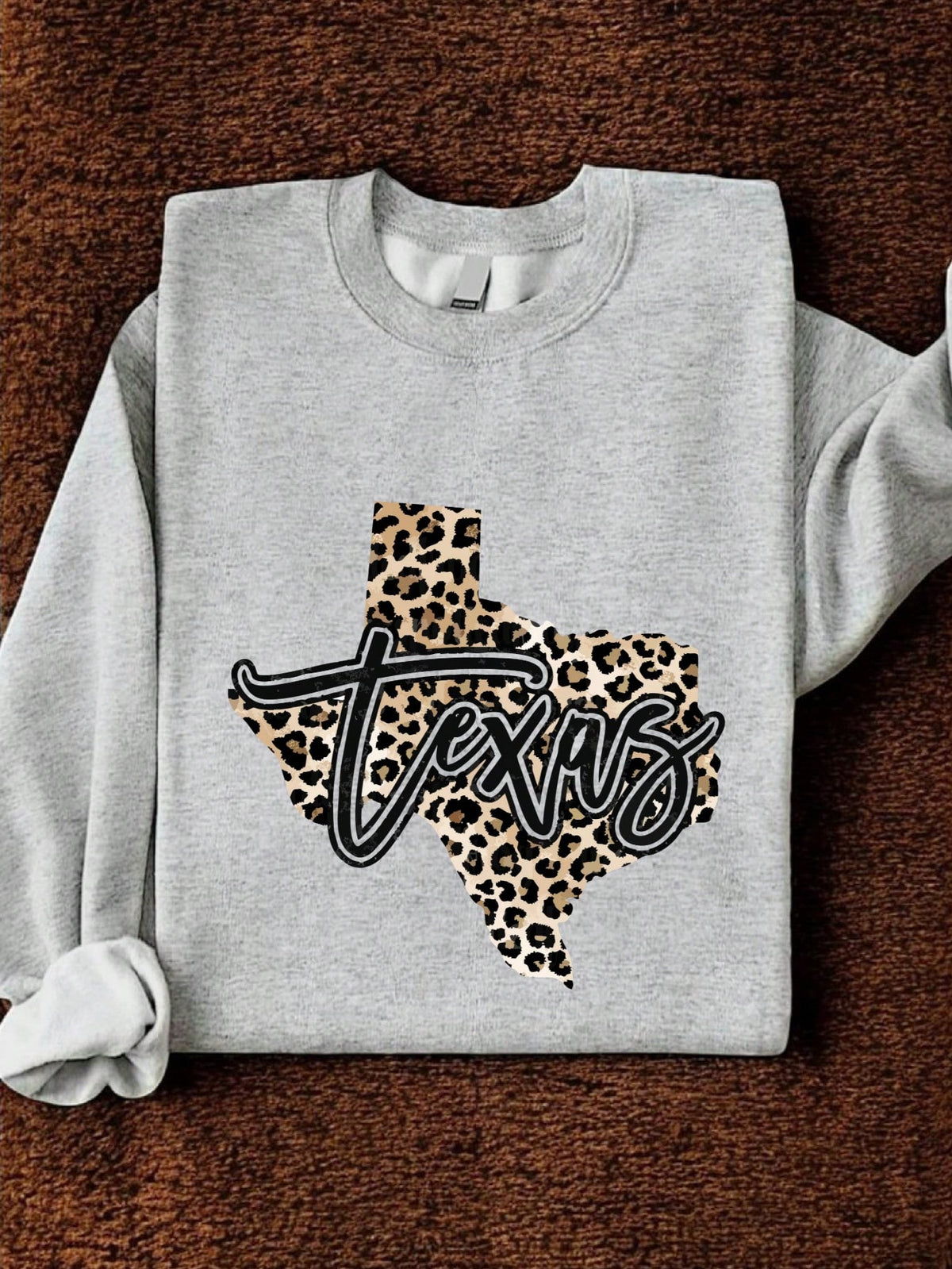Leopard Texas Sweatshirt