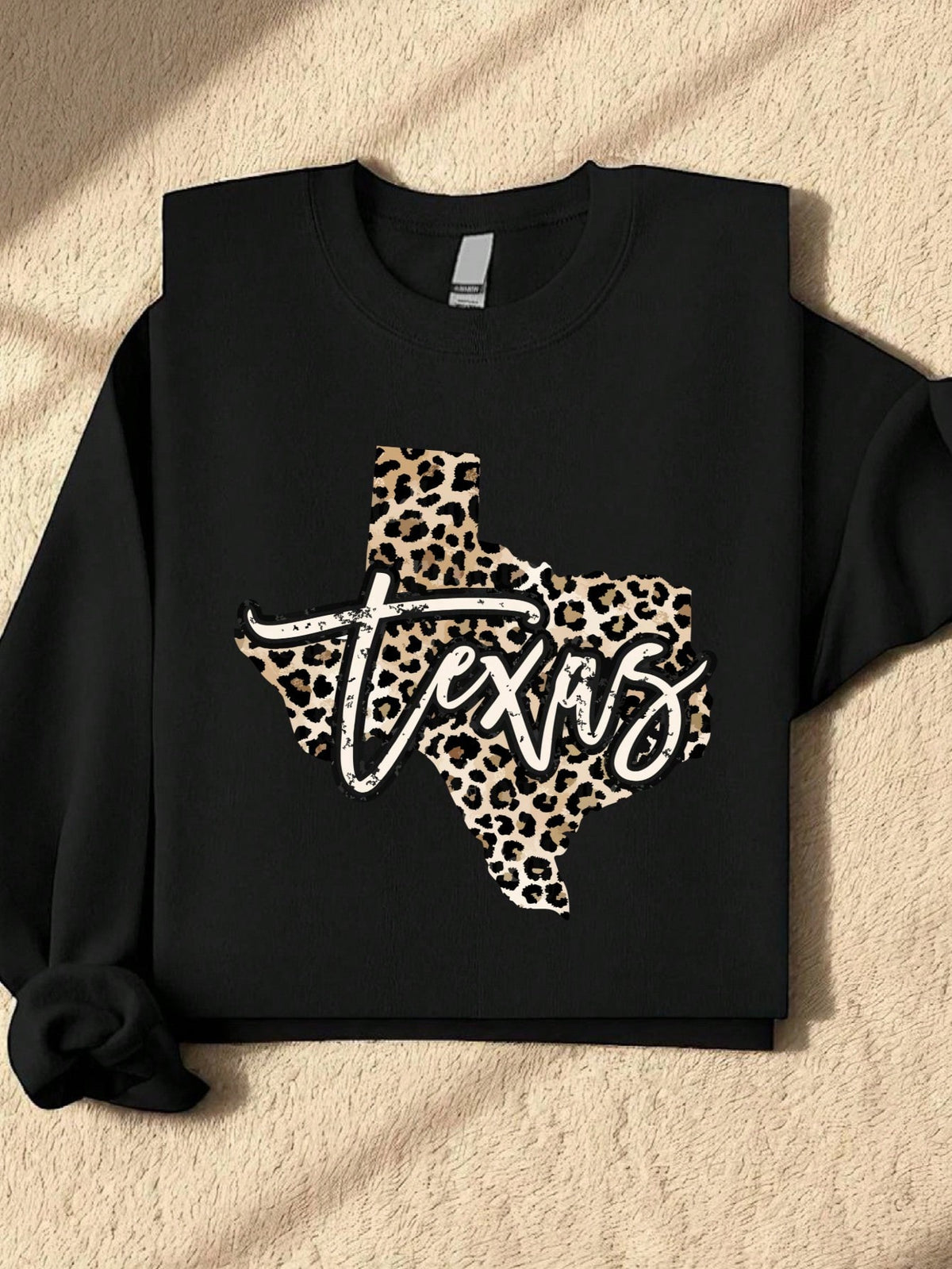 Leopard Texas Sweatshirt