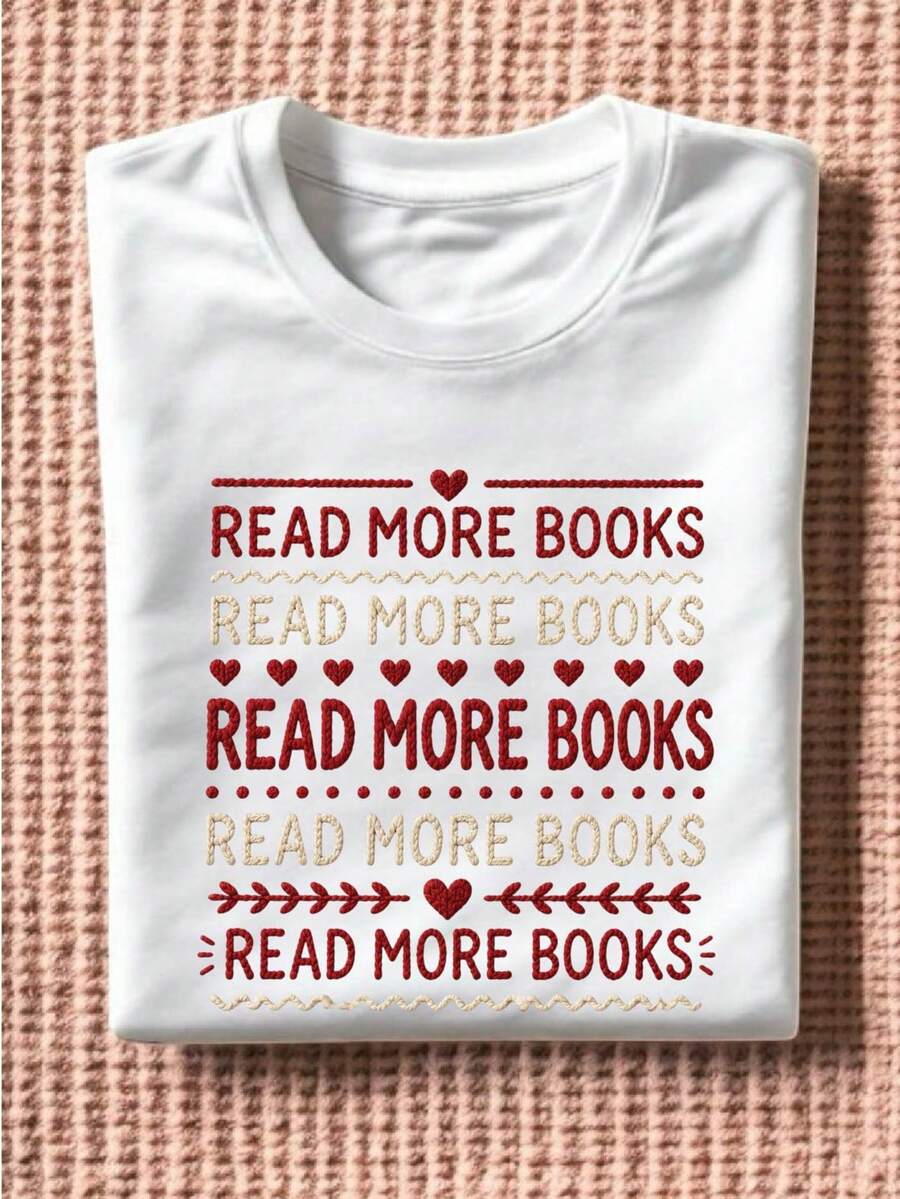 Read More Books Faux Yarn T-Shirt