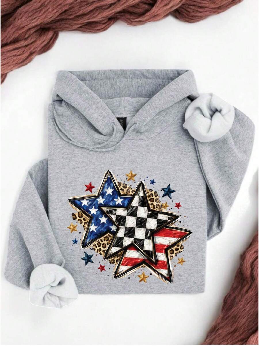 Patriotic Stars Hoodie