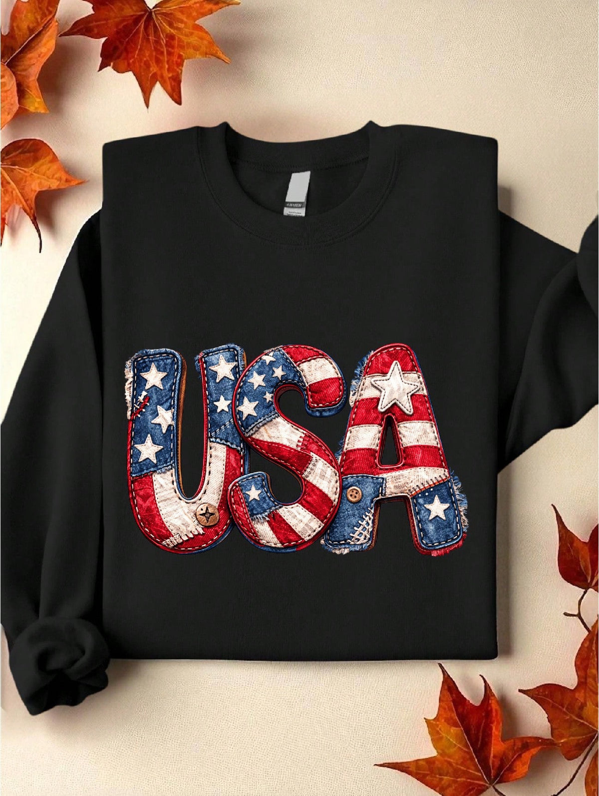 USA American Flag Sweatshirt