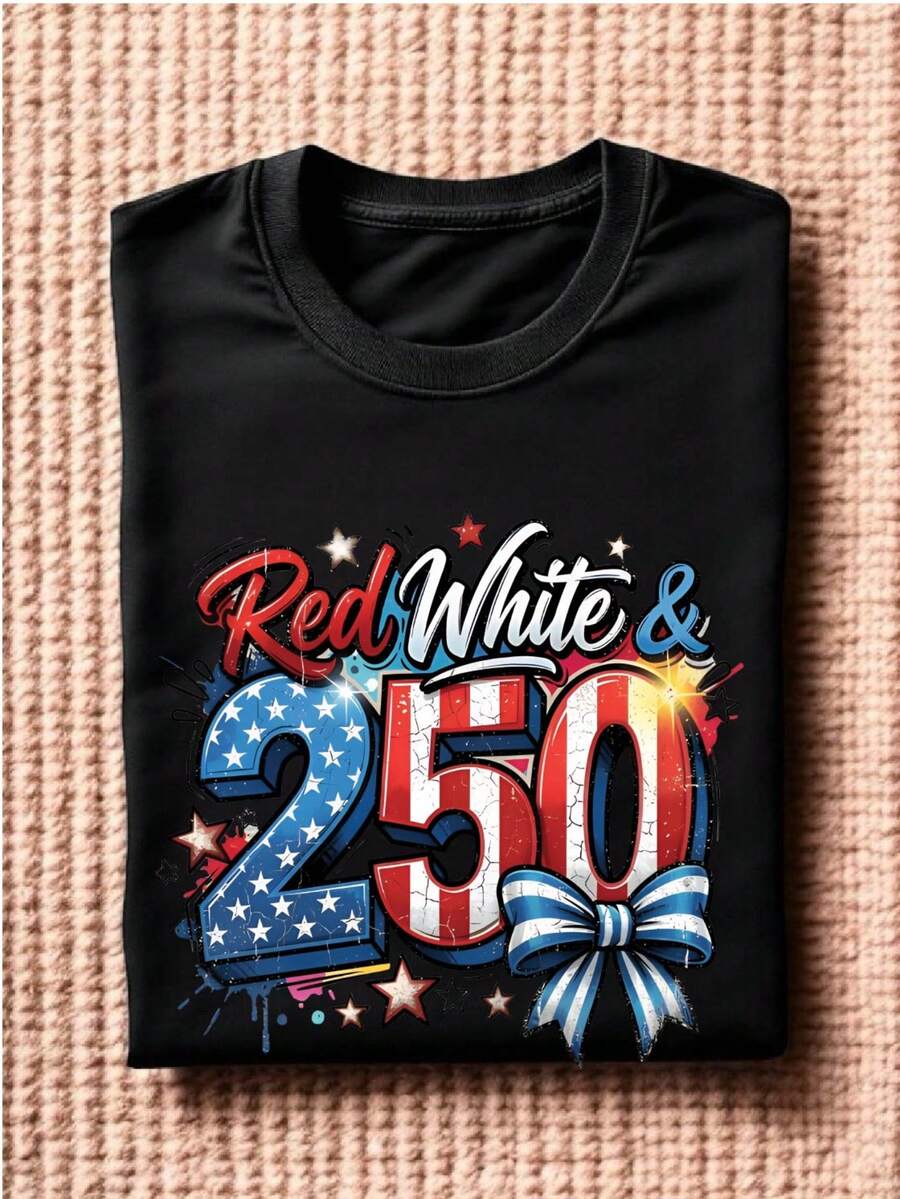 Red White & 250 Patriotic T-Shirt