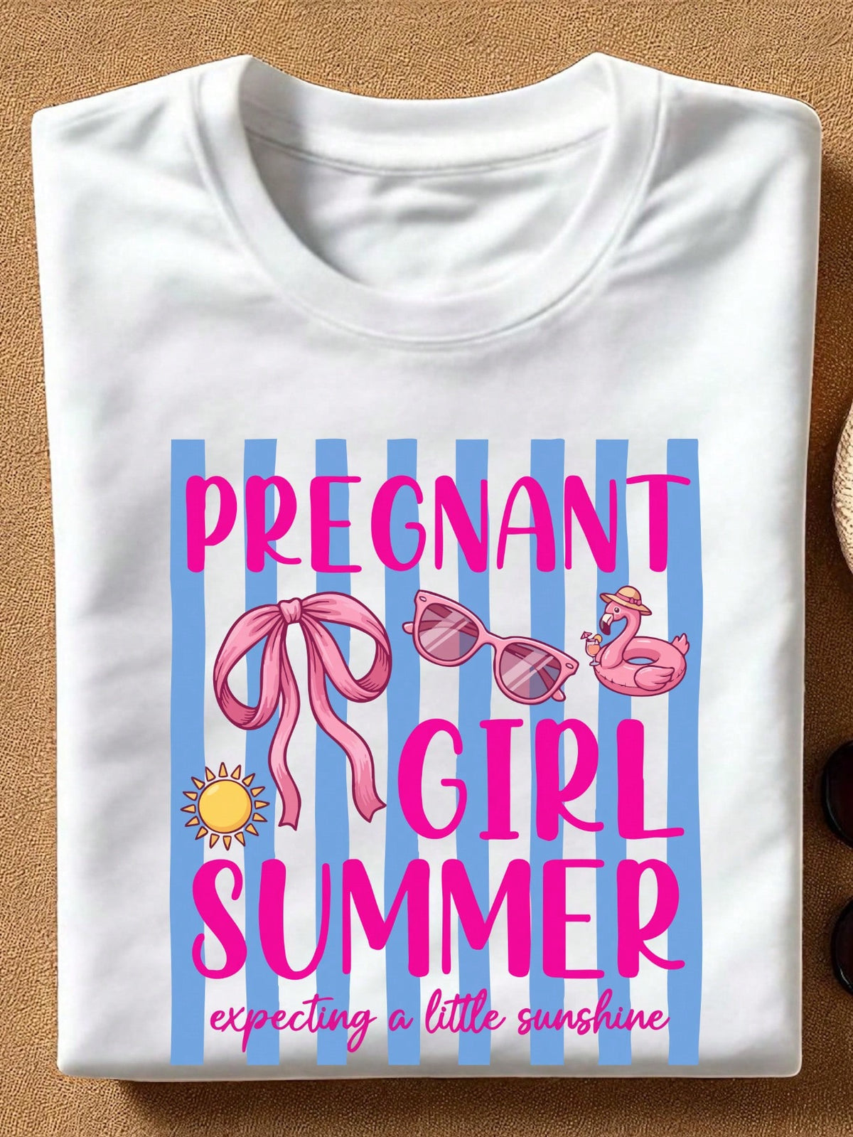 Pregnant Girl Summer T-Shirt