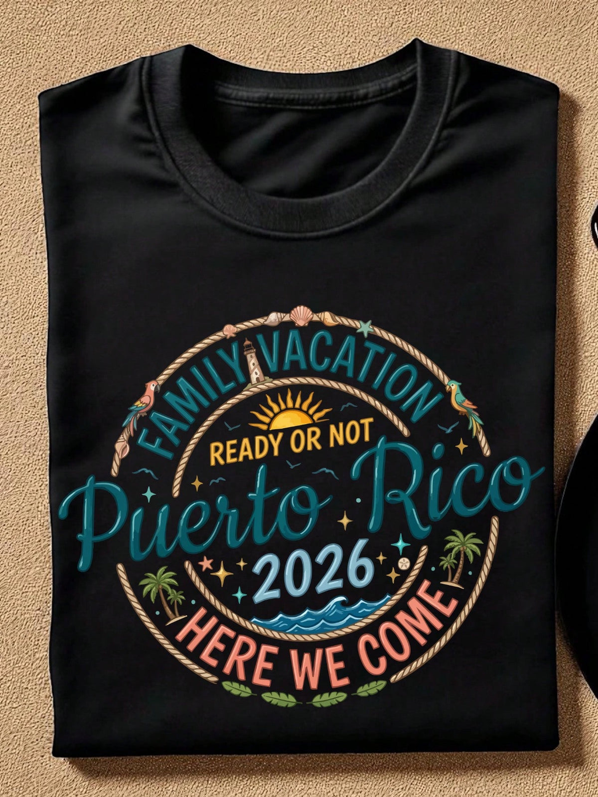 Puerto Rico Family Vacation T-Shirt