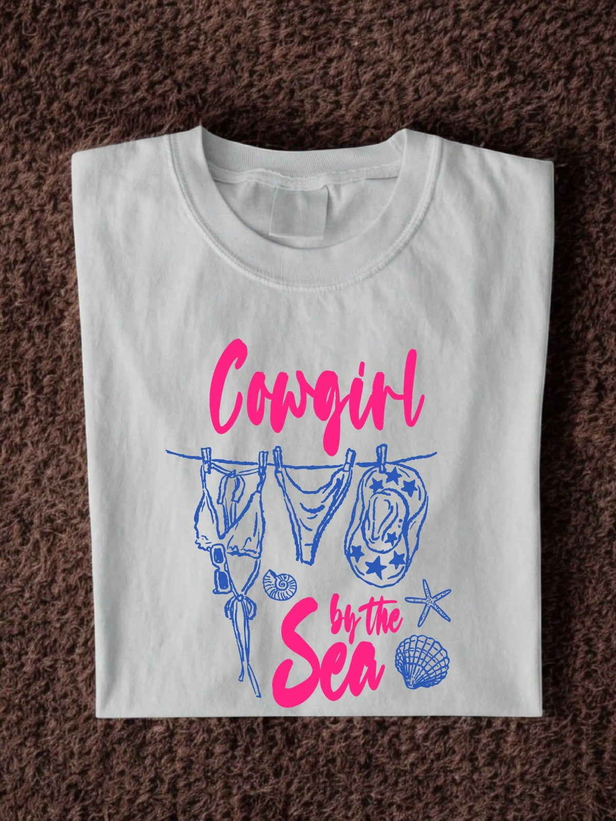 Cowgirl By The Sea T-Shirt