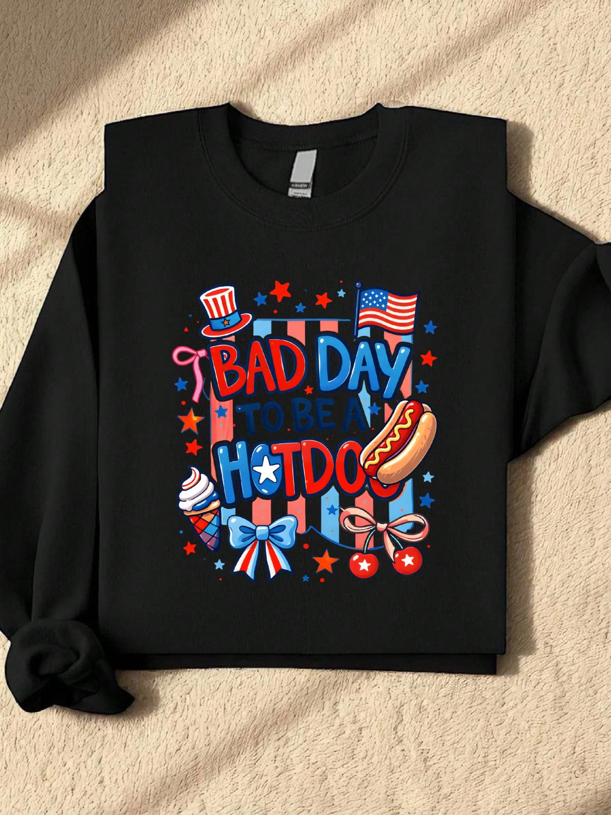 Bad Day To Be A Hotdog Sweatshirt