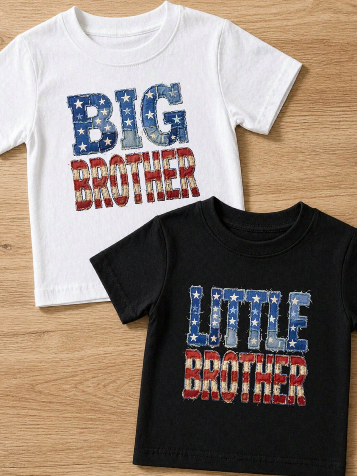 1PC Big Or Little Brother (DTF Graphic Print) T-Shirt