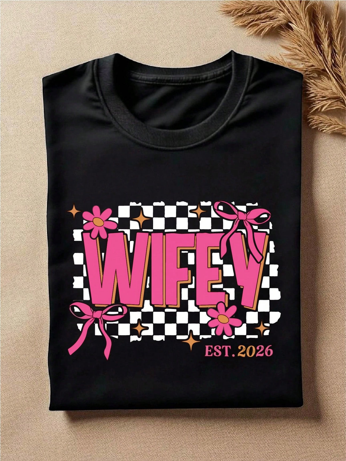 Wifey Est 2026 T-Shirt