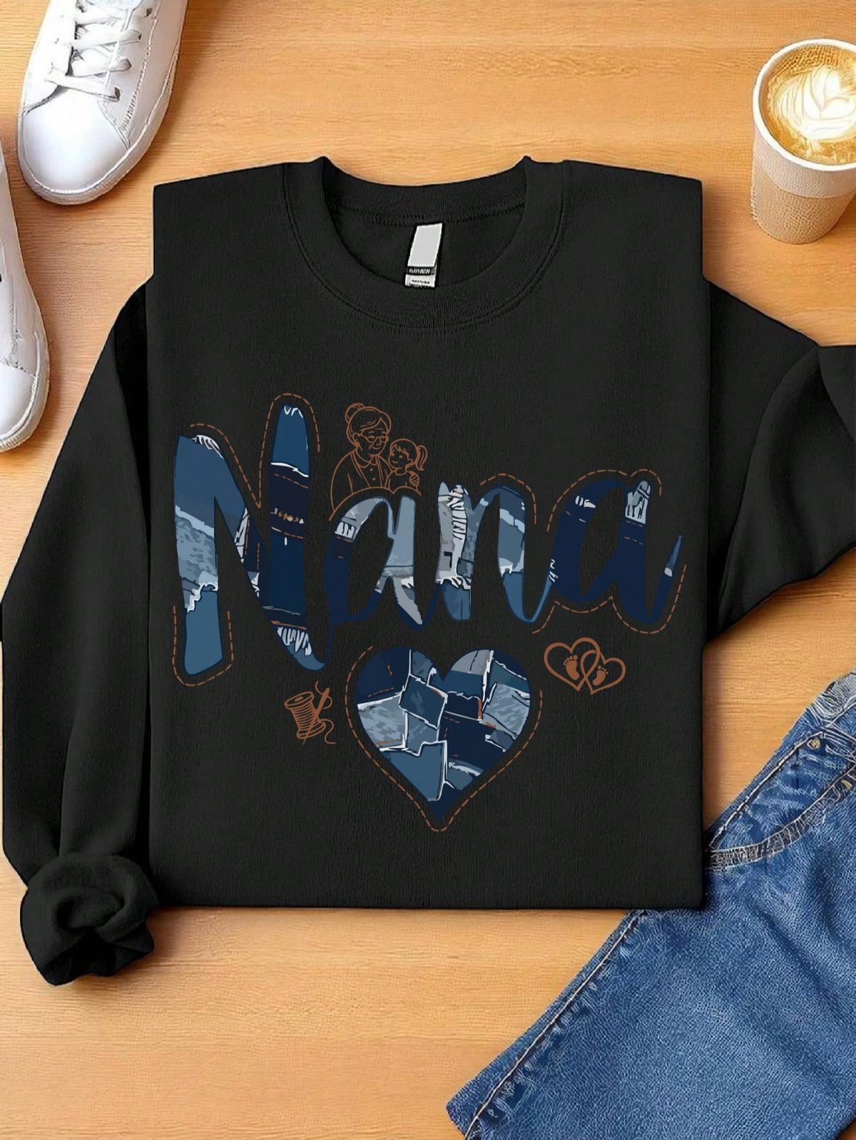 Nana Heart Sweatshirt