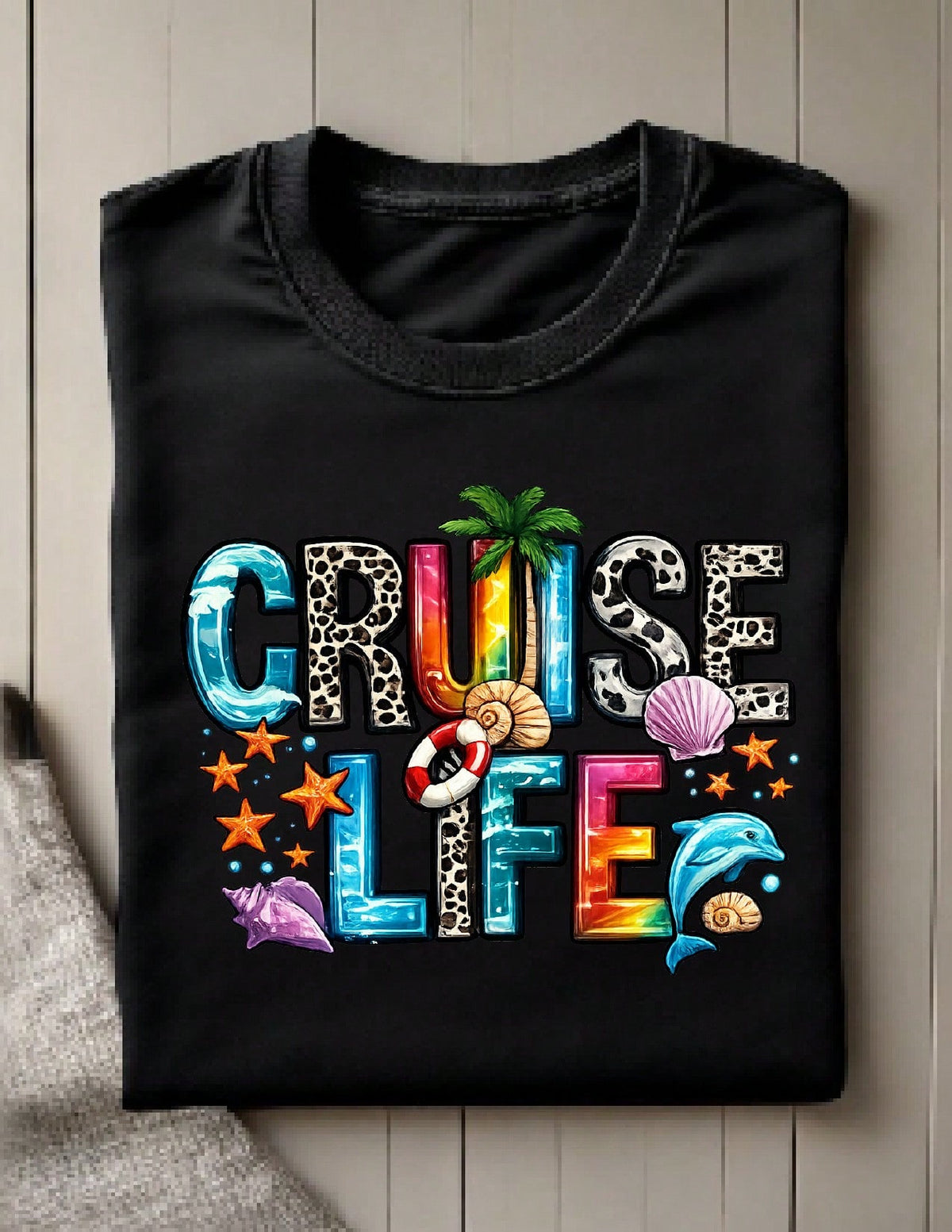 Cruise Life Leopard T-Shirt