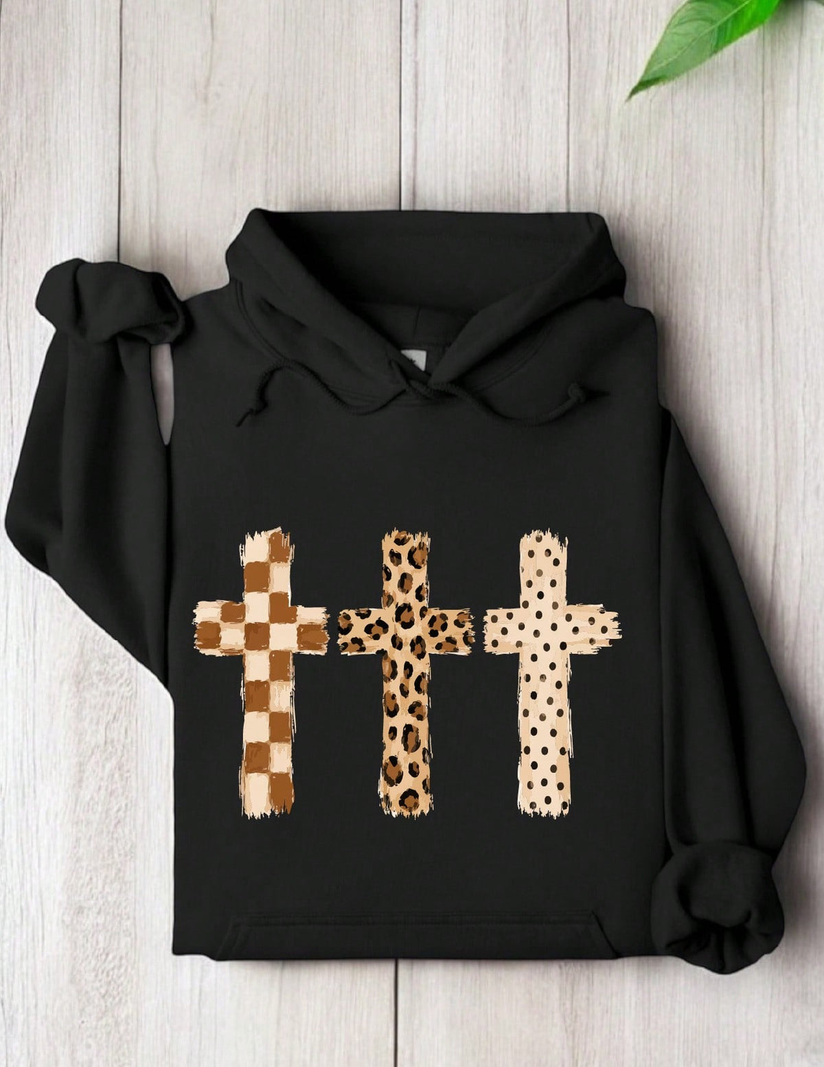 Cross Trio Brushstroke Hoodie