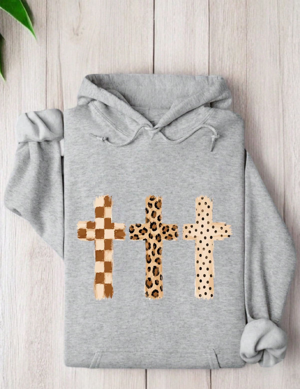 Cross Trio Brushstroke Hoodie