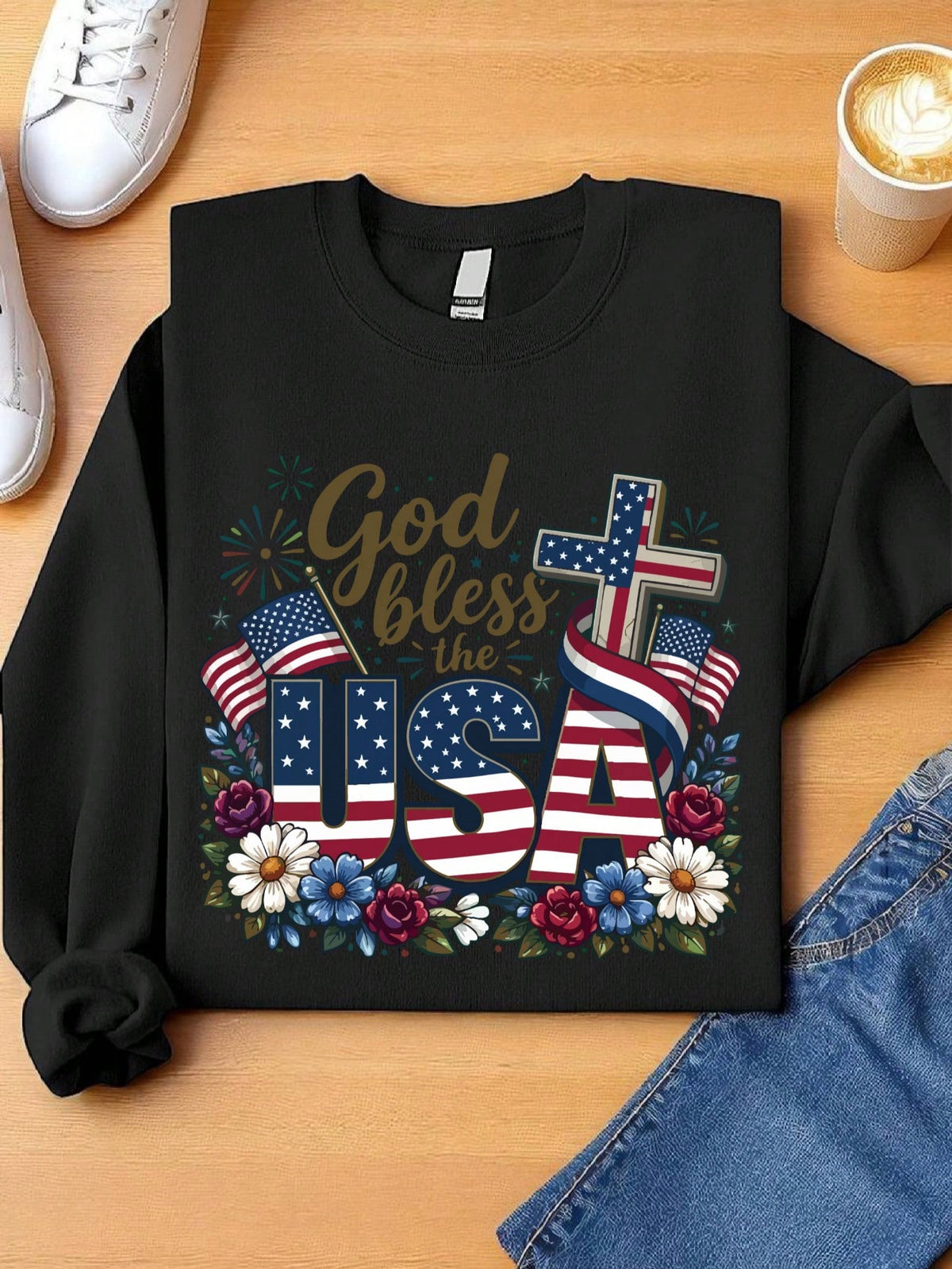 God Bless The USA Sweatshirt