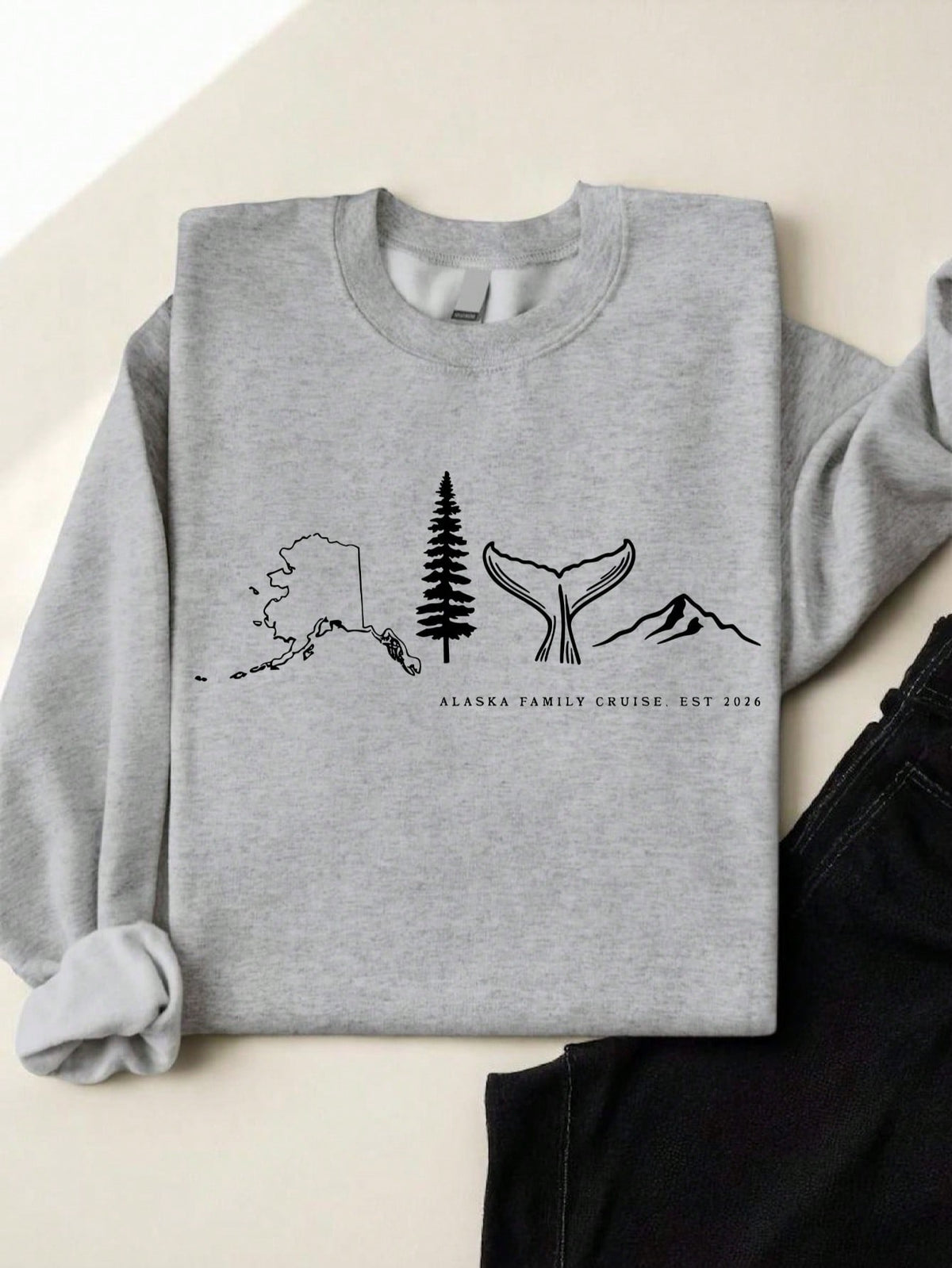 Alaska Family Cruise Sweatshirt