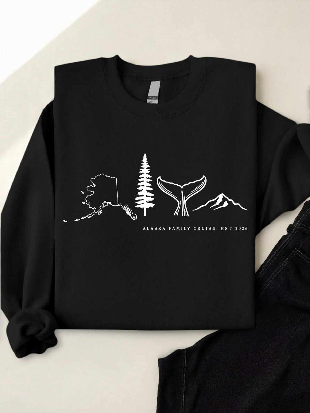 Alaska Family Cruise Sweatshirt
