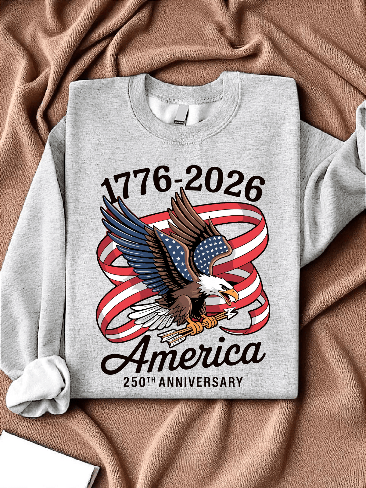 Retro 250th Anniversary Of The United States Sweatshirt