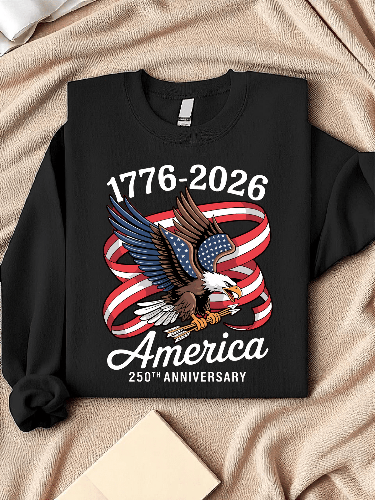 Retro 250th Anniversary Of The United States Sweatshirt