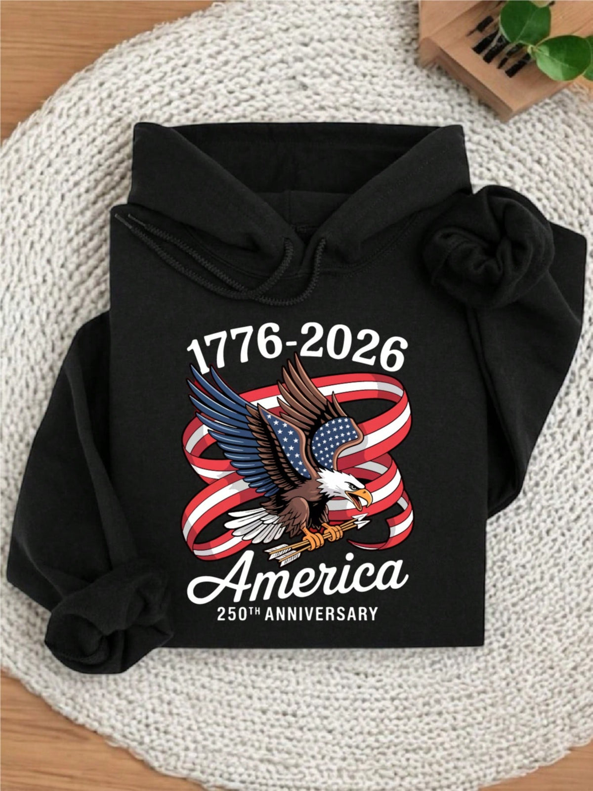 Retro 250th Anniversary Of The United States Hoodie