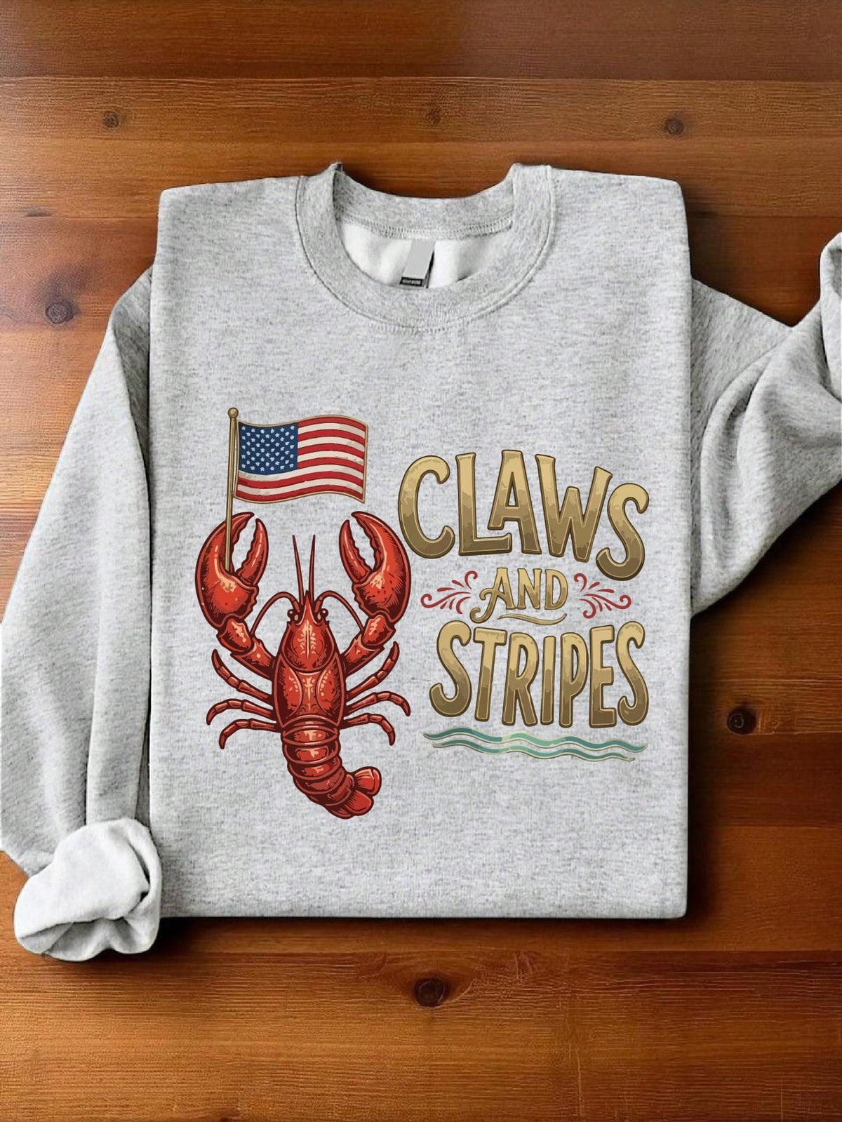 Patriotic Crab Sweatshirt