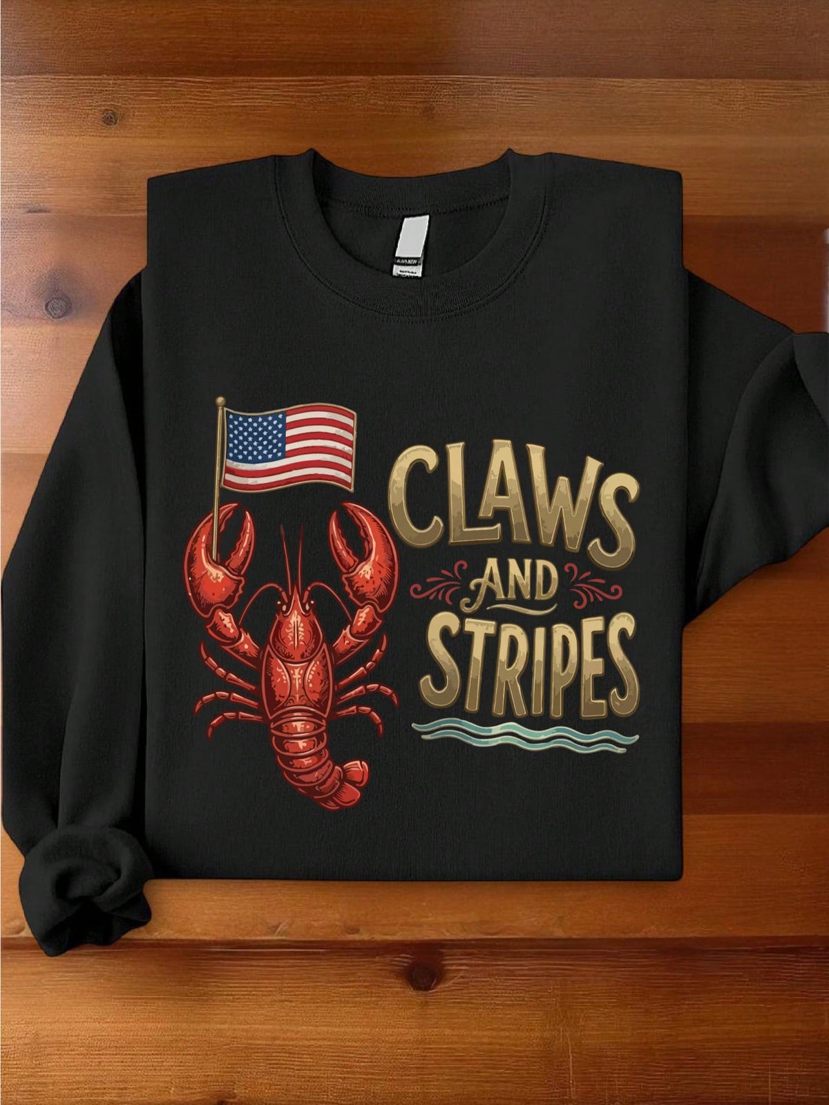 Patriotic Crab Sweatshirt