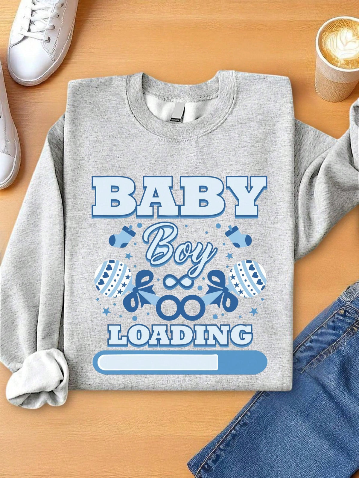 Baby Boy Loading Sweatshirt