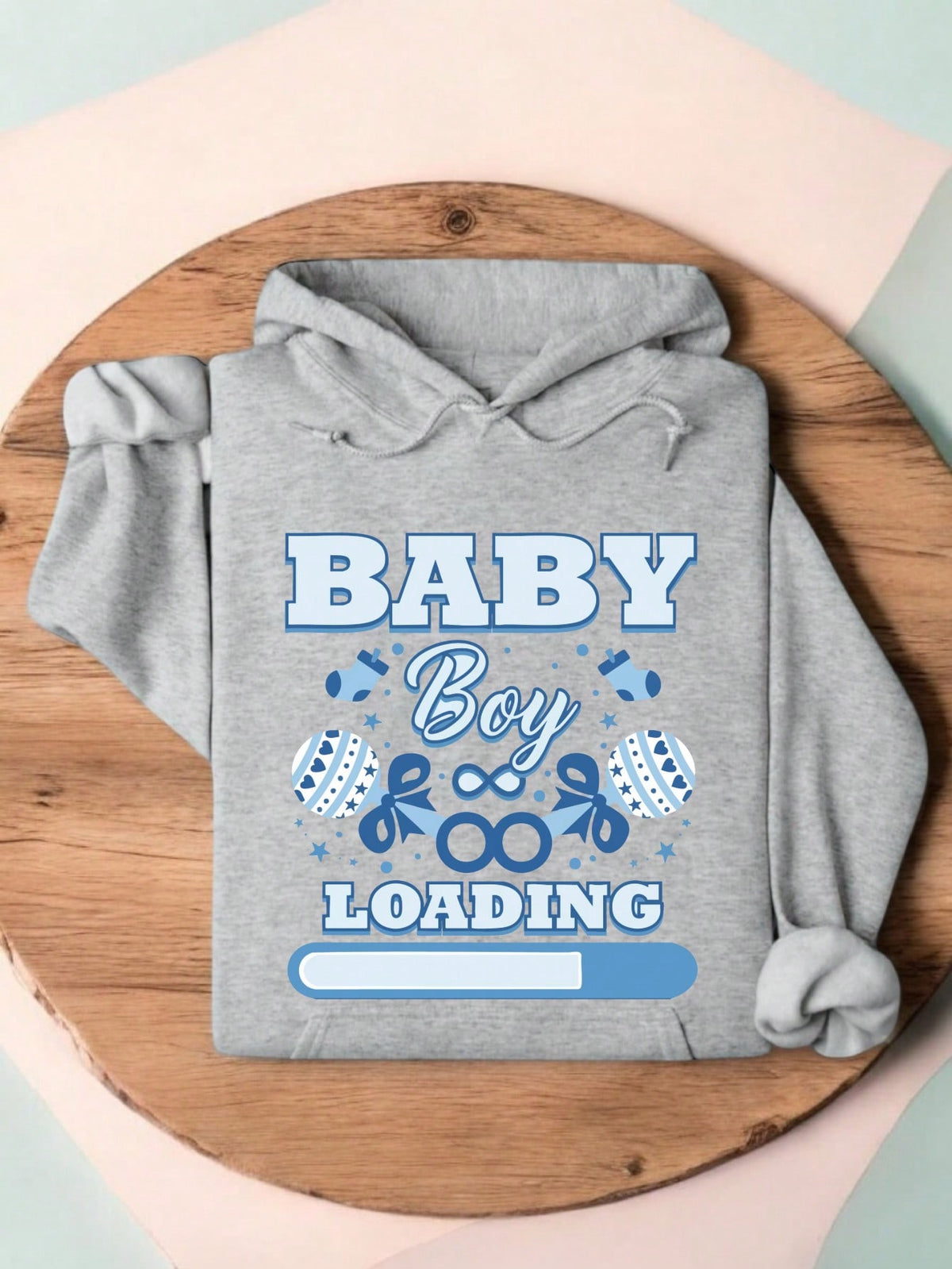 Baby Boy Loading Hoodie