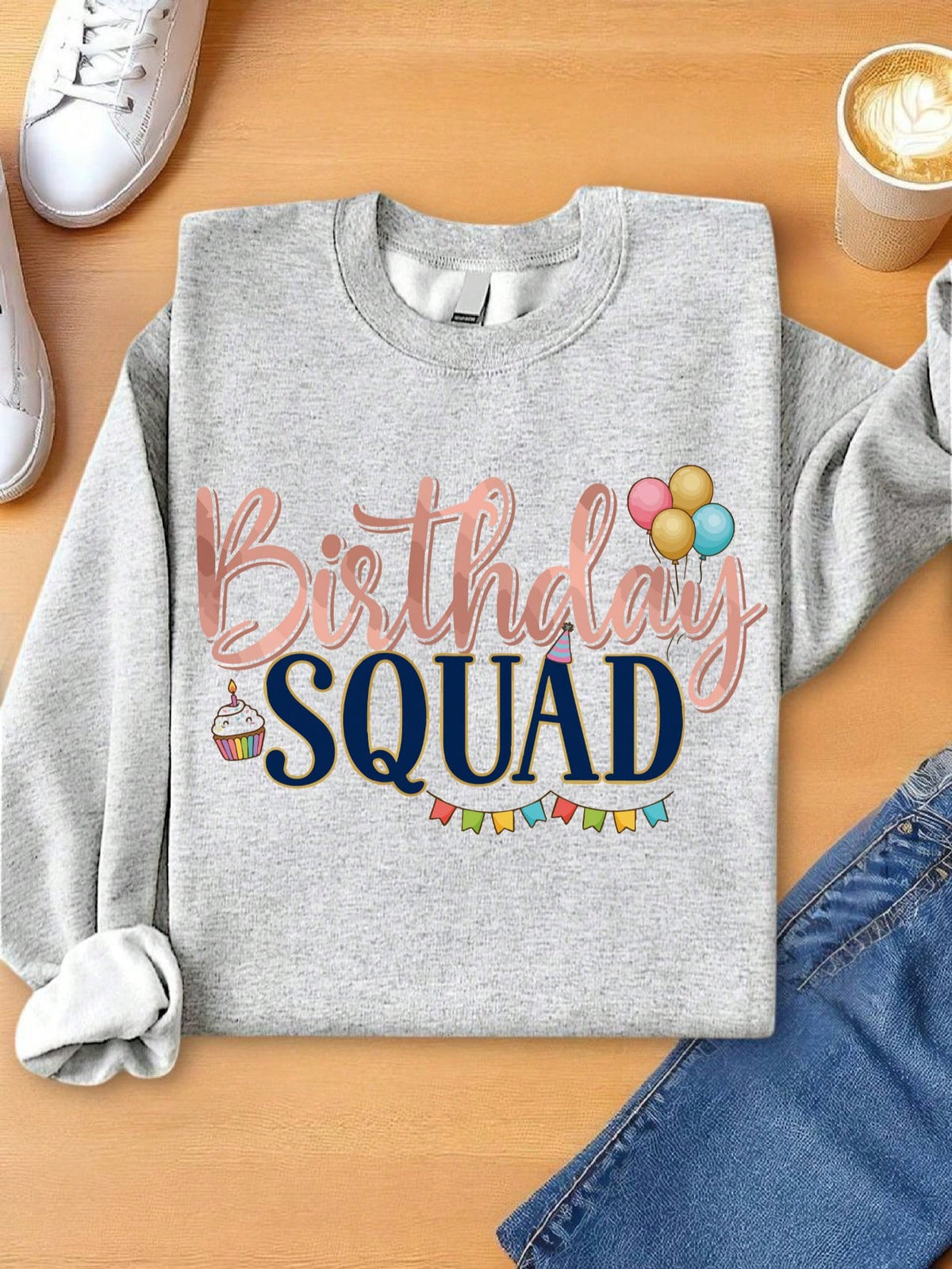 Birthday Squad Sweatshirt