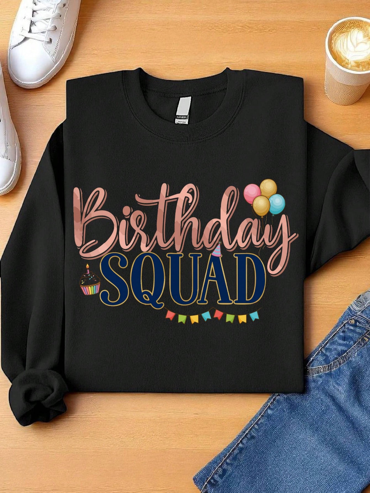 Birthday Squad Sweatshirt