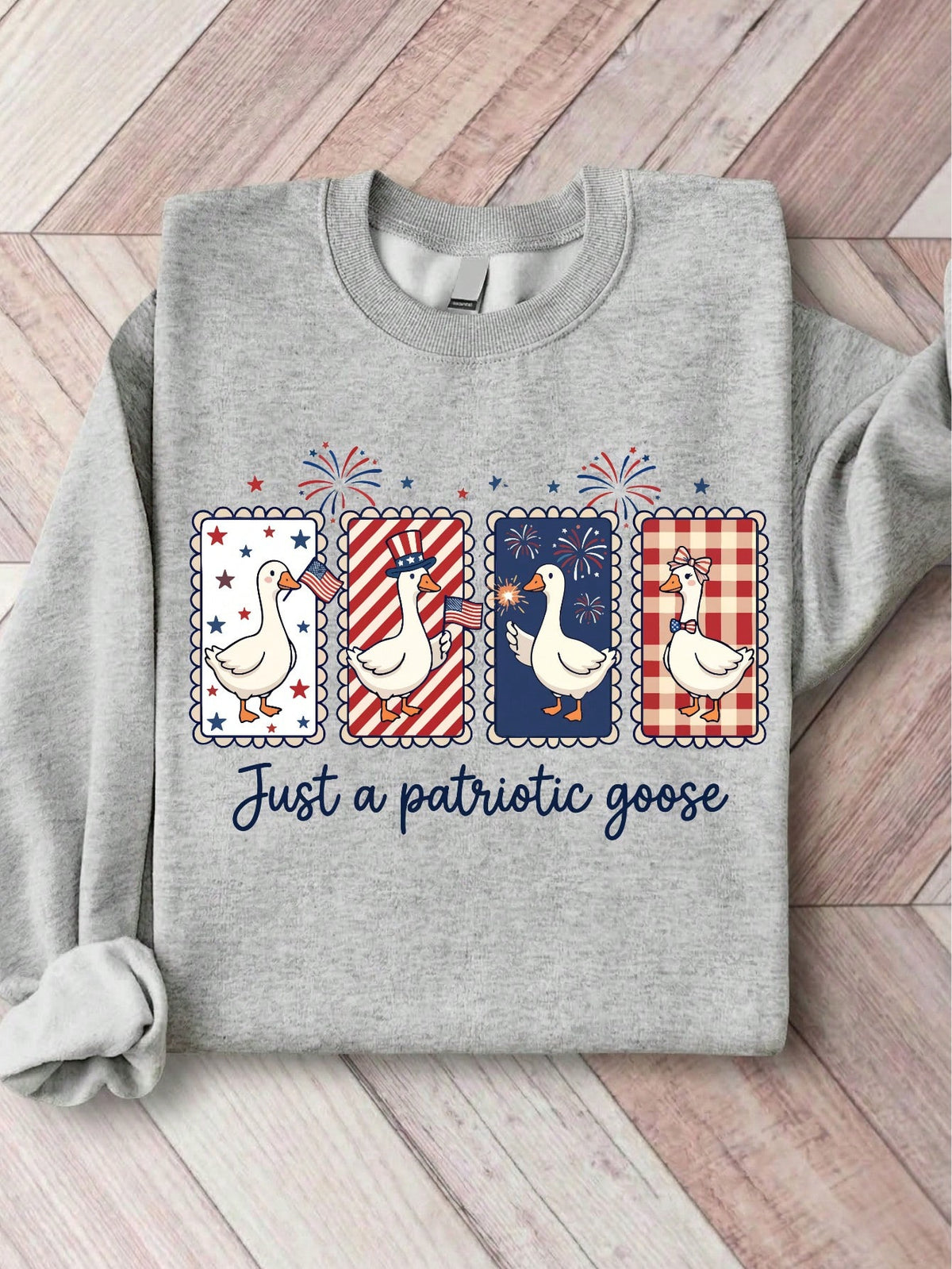 Just A Patriotic Goose Sweatshirt