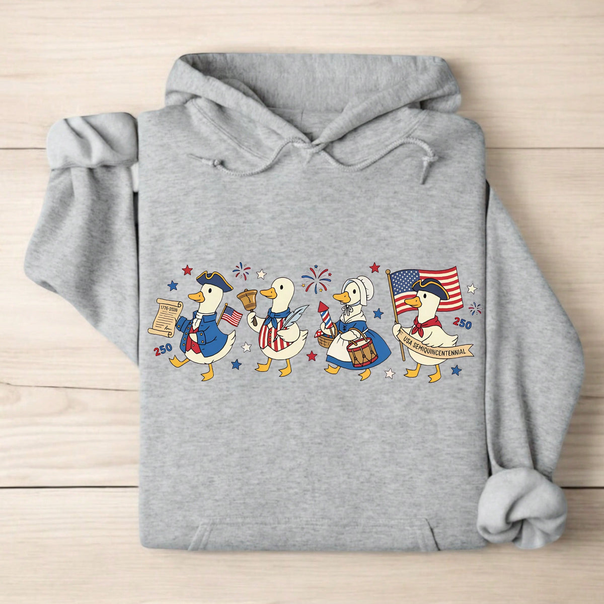 Patriotic Goose Hoodie