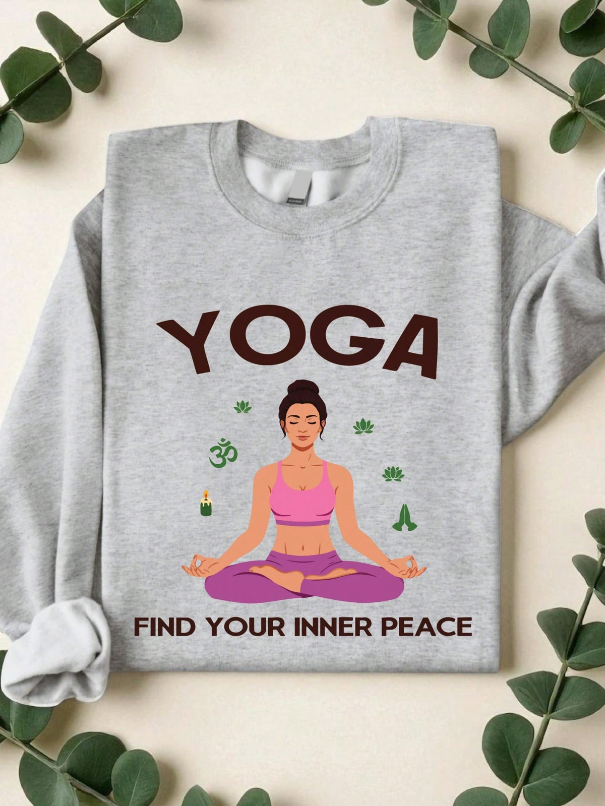 Yoga Find You Inner Peace Sweatshirt
