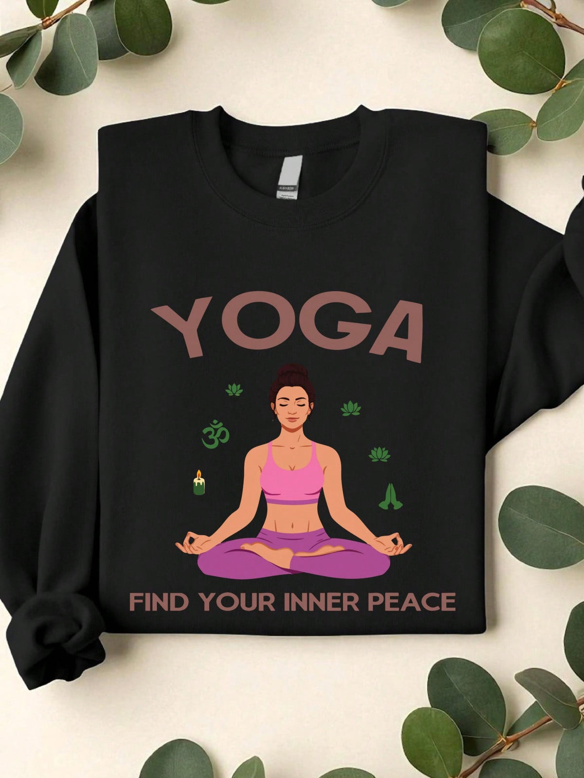 Yoga Find You Inner Peace Sweatshirt