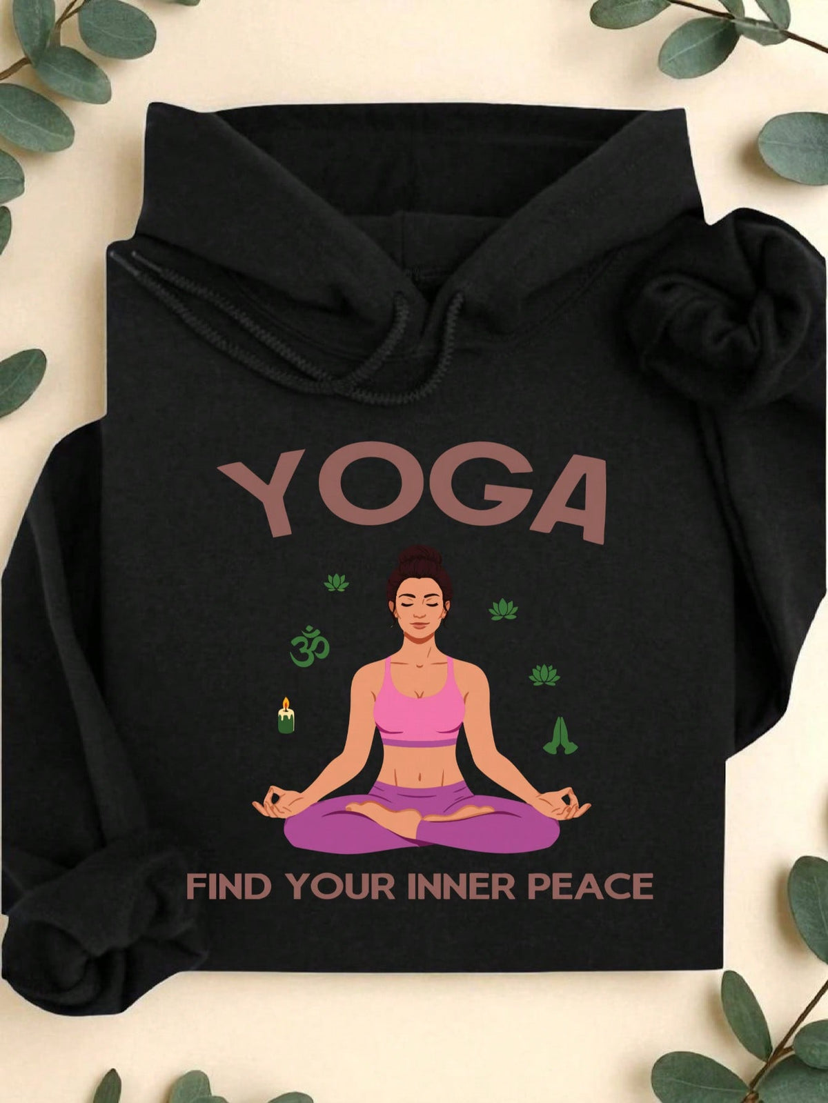 Yoga Find You Inner Peace Hoodie