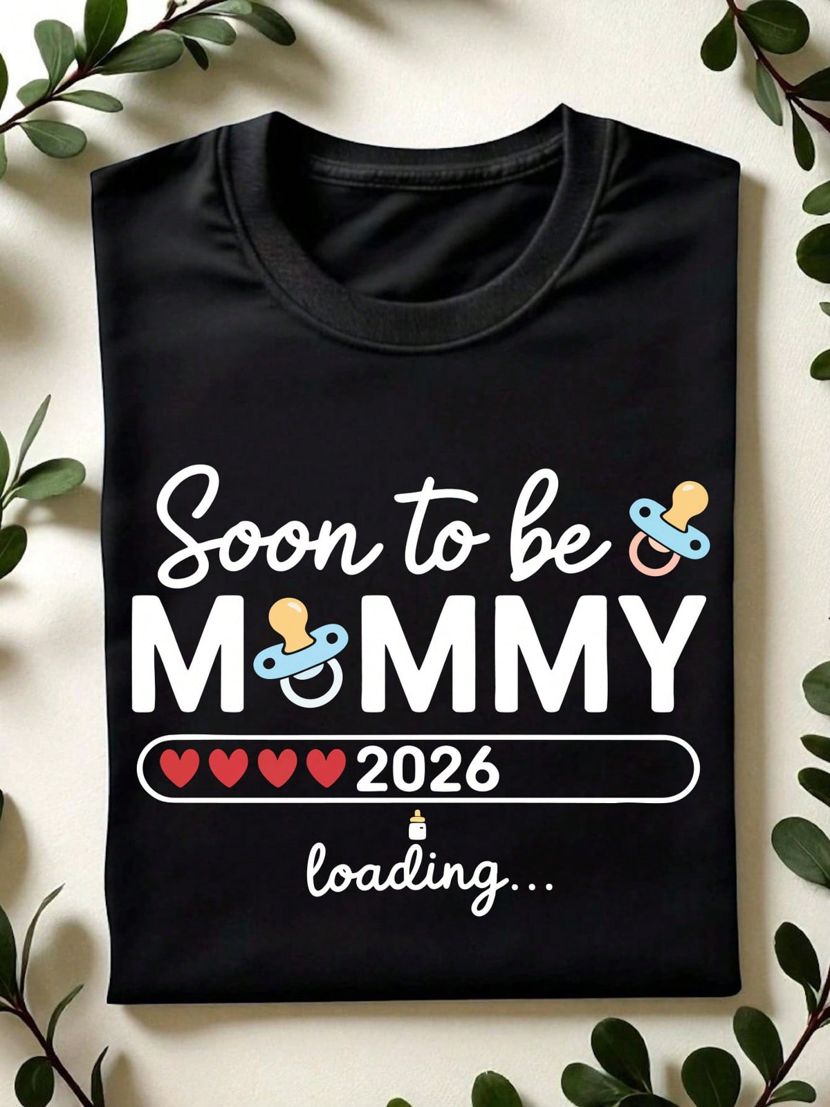 Soon To Be Mommy 2026 T-Shirt