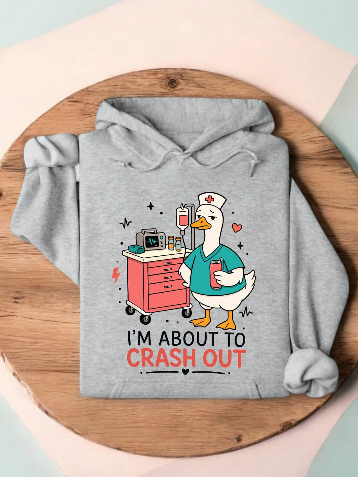 I Am About To Crash Out Hoodie