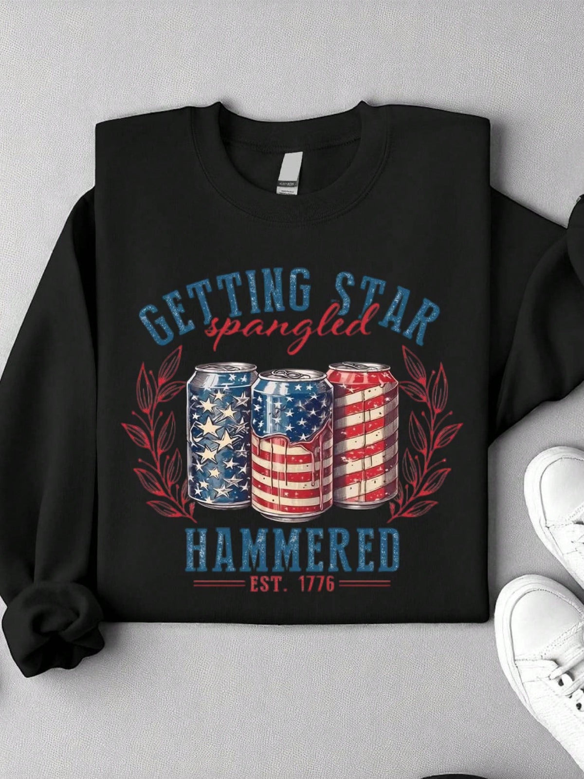 Getting Star Spangled Hammered Sweatshirt