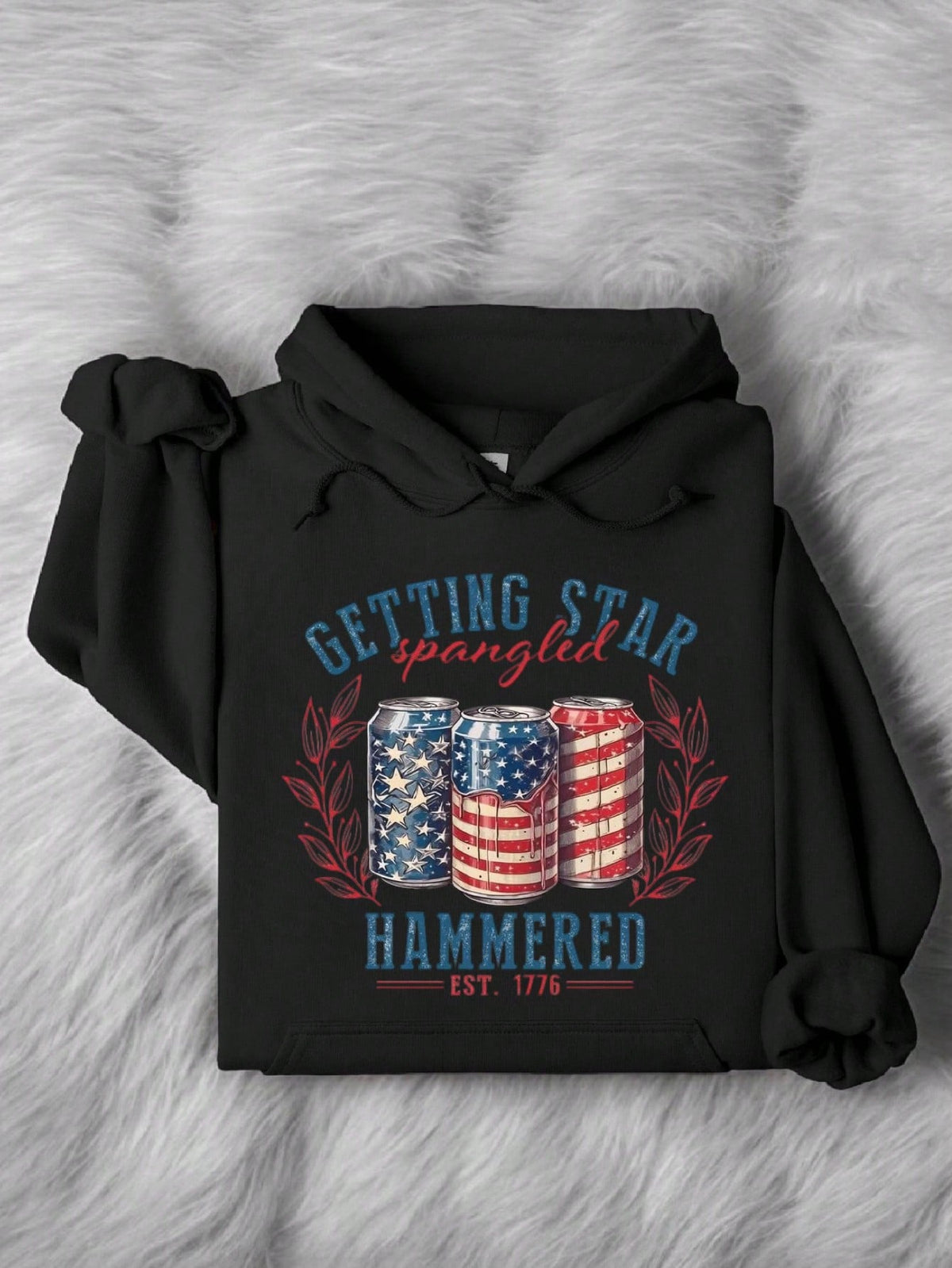 Getting Star Spangled Hammered Hoodie