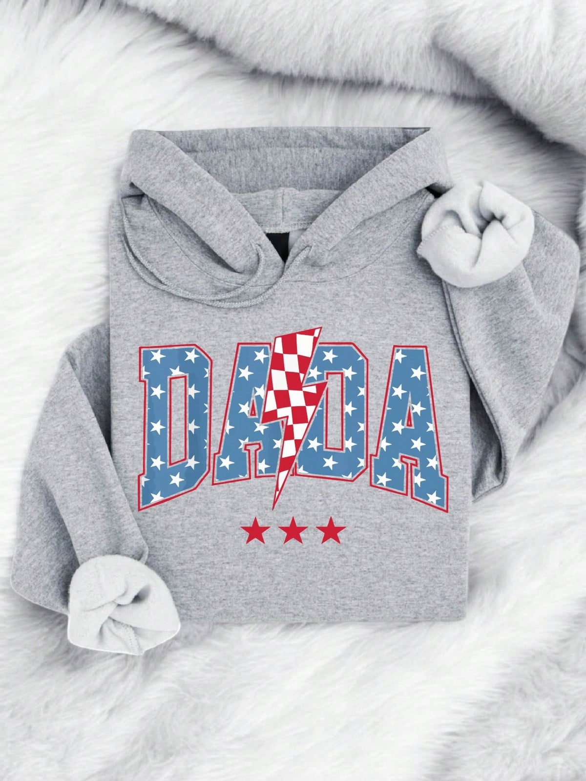 Patriotic DADA Lightning Bolt Hoodie